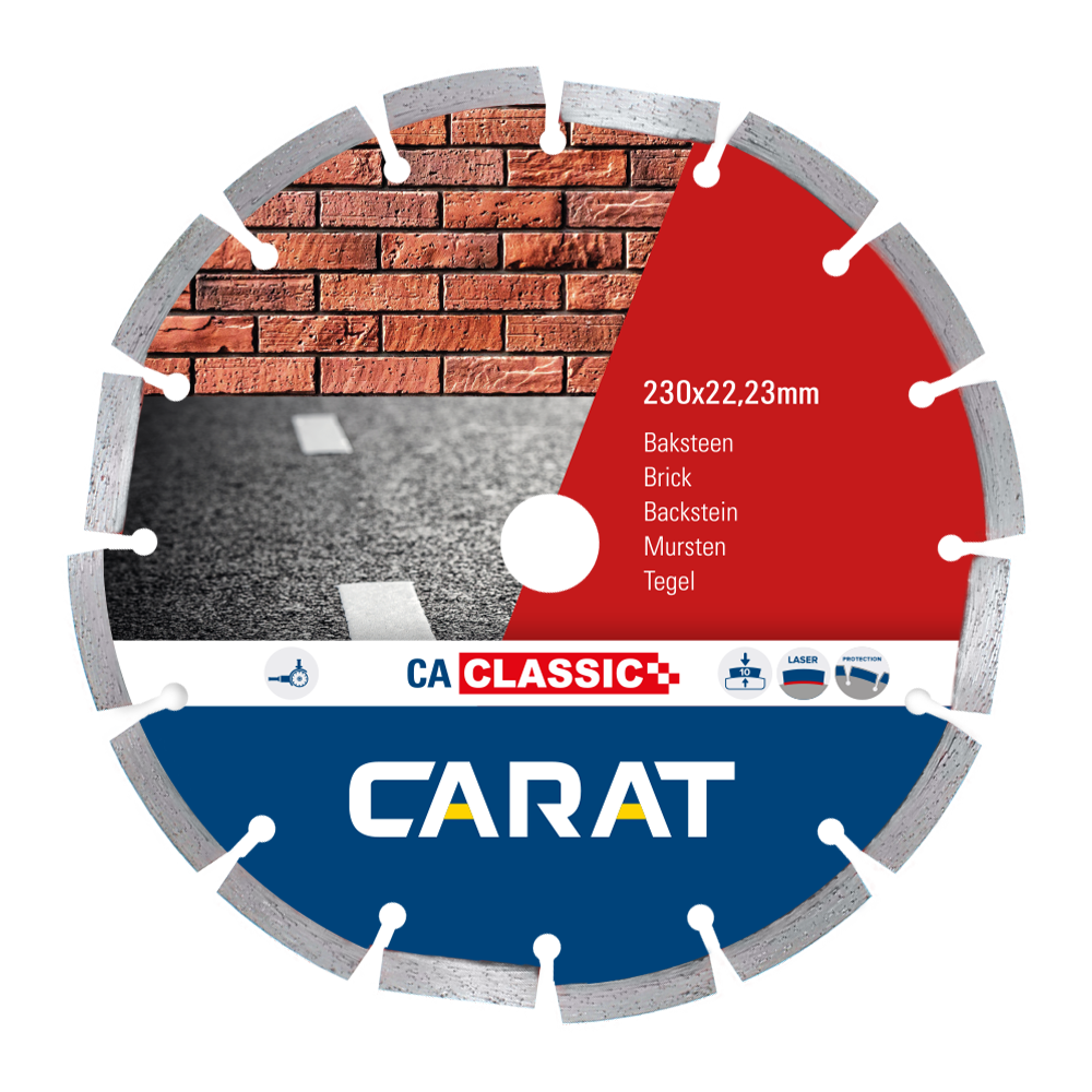 Carat Diamantzaagblad Baksteen CA Classic