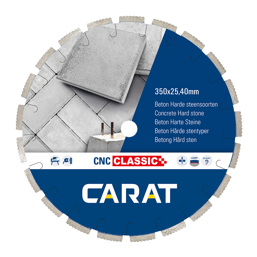 Carat diamantzaagblad CNE master universeel