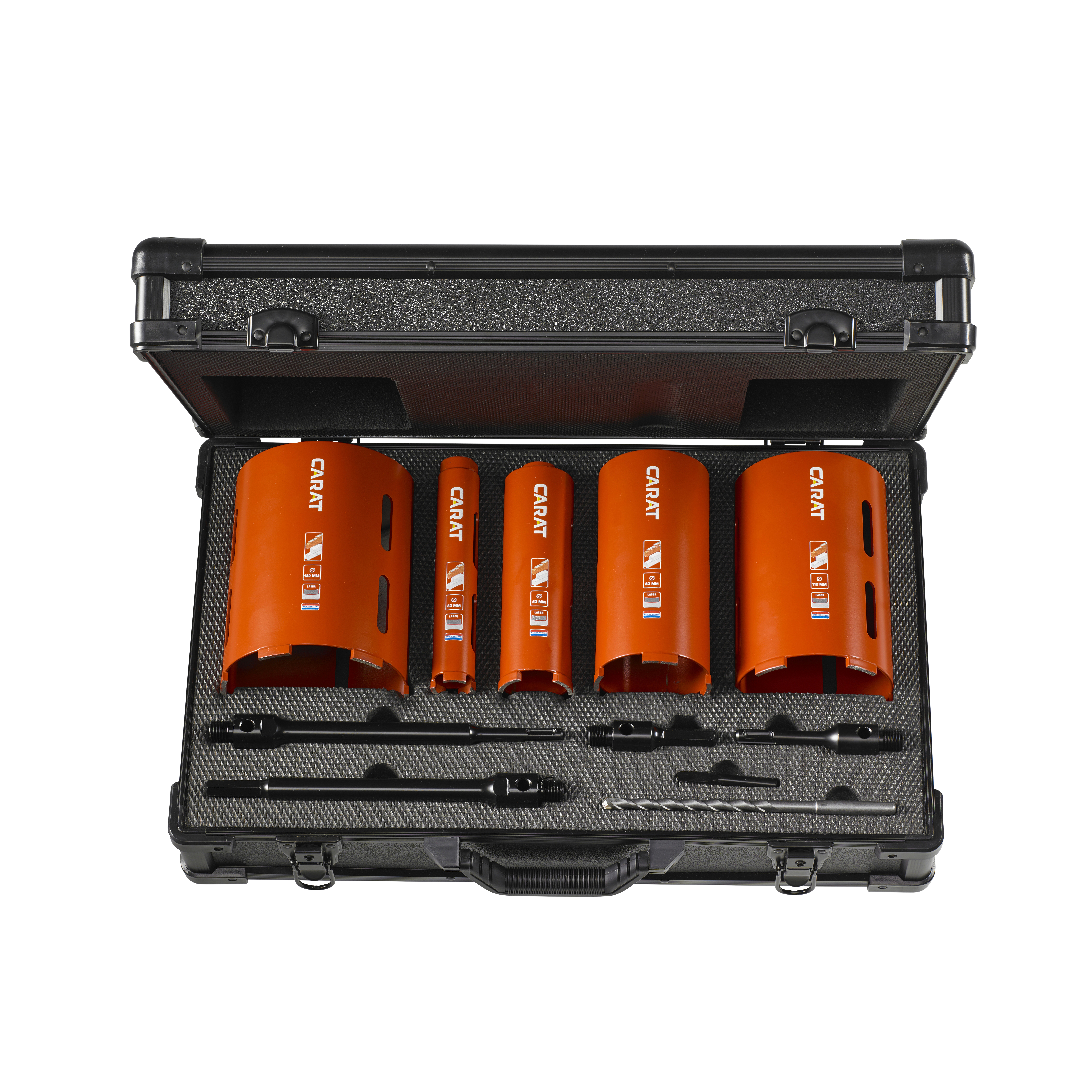 137481_carat_droogboorset__32_52_82_112_132_adapters_koffer_p1
