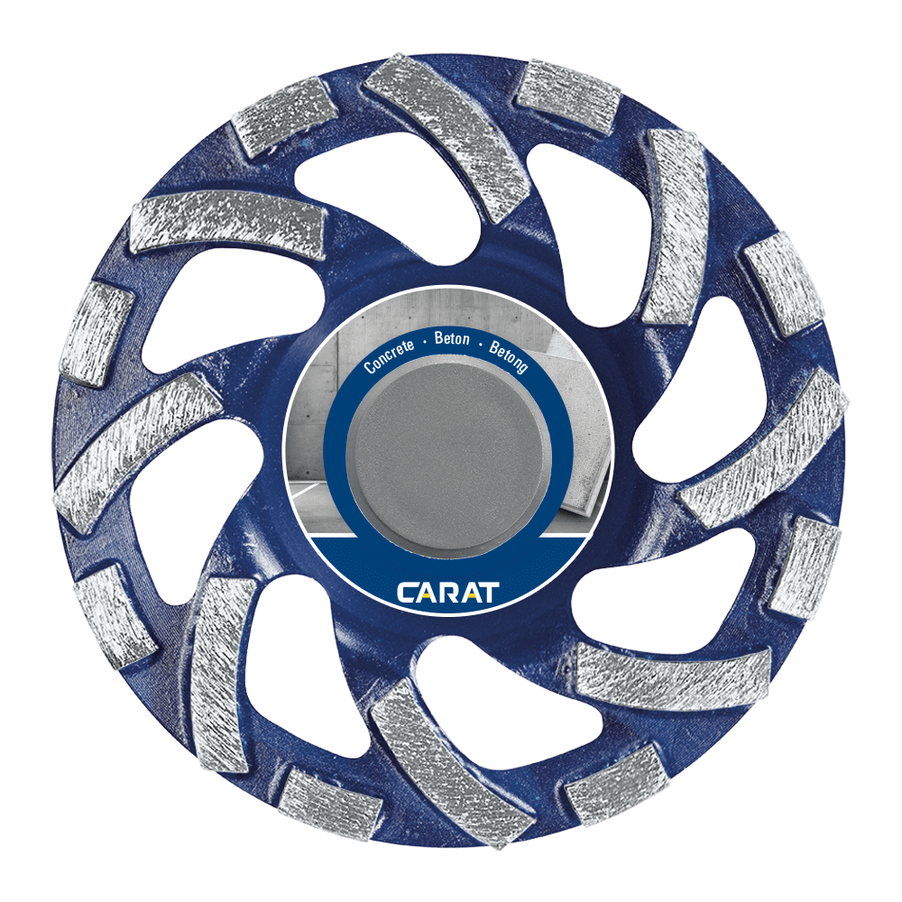 Carat Slijpkop Beton Dustec CUBC Classic