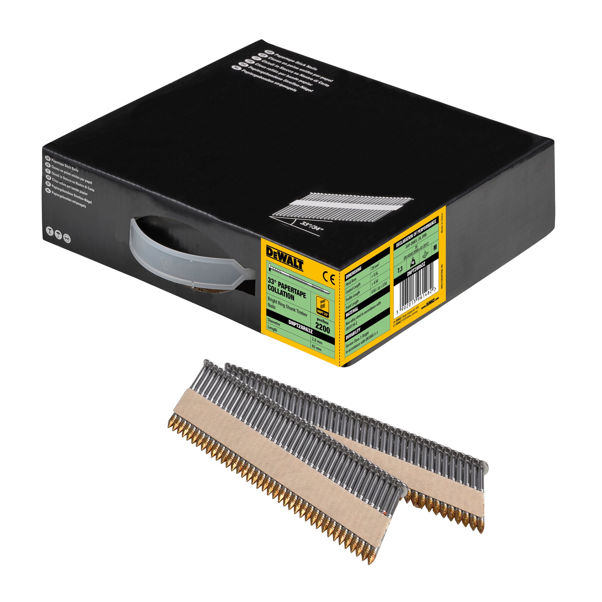 137793_Dewalt_Nagels_D_kop_34__papiergebonden_2_8___63mm_geringd_helder_2_2m_DNPT28R63Z_DNPT28R63Z_p2