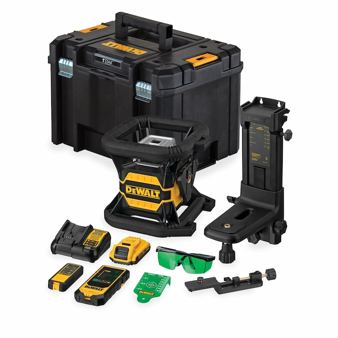[OP=OP] DeWalt roterende laser DCE080D1GS-QW groen IP67 Bluetooth 18V 1x 2.0Ah