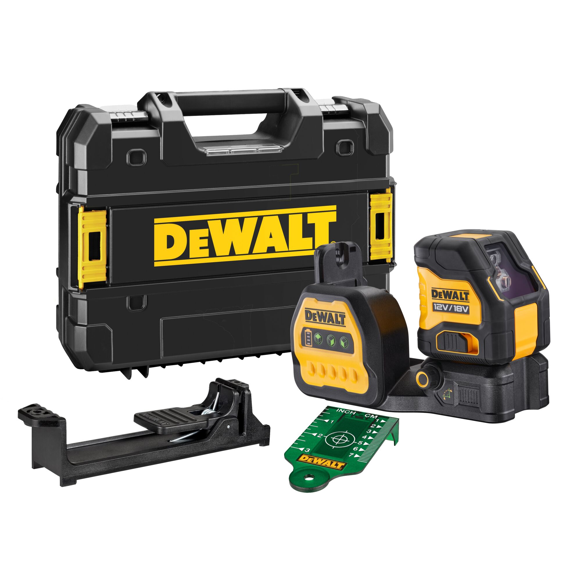DeWalt 12-18V kruislijnlaser groen DCE088NG18-XJ