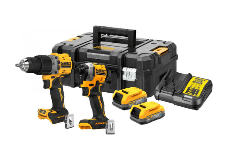DeWalt 18V combiset 2-kit POWERSTACK 1.7Ah DCK2050E2T-QW