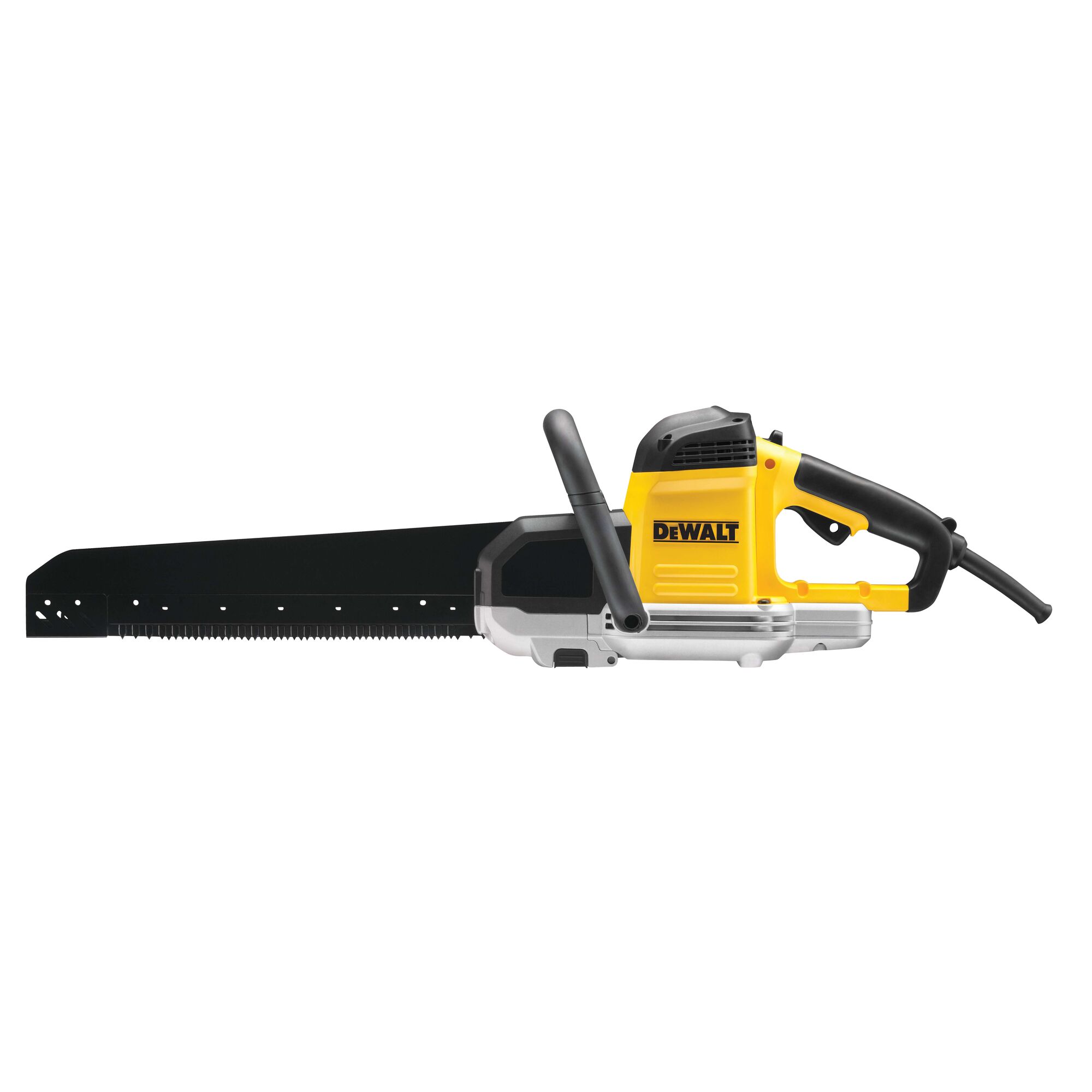 DeWalt alligatorzaag 295mm 1600W met 52T klasse 20 Porotherm zaagblad DWE396-QS