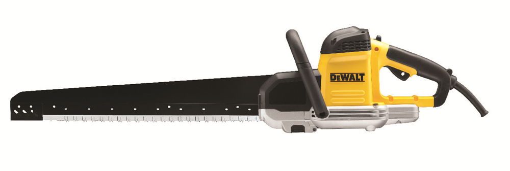 DeWalt alligatorzaag 450mm 1700W met 48T cellenbeton zaagblad DWE399-QS