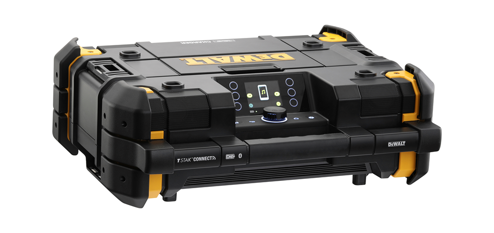 DeWalt 12-18-54V radio/lader TSTAK FM/DAB+/Bluetooth DWST1-81078-QW