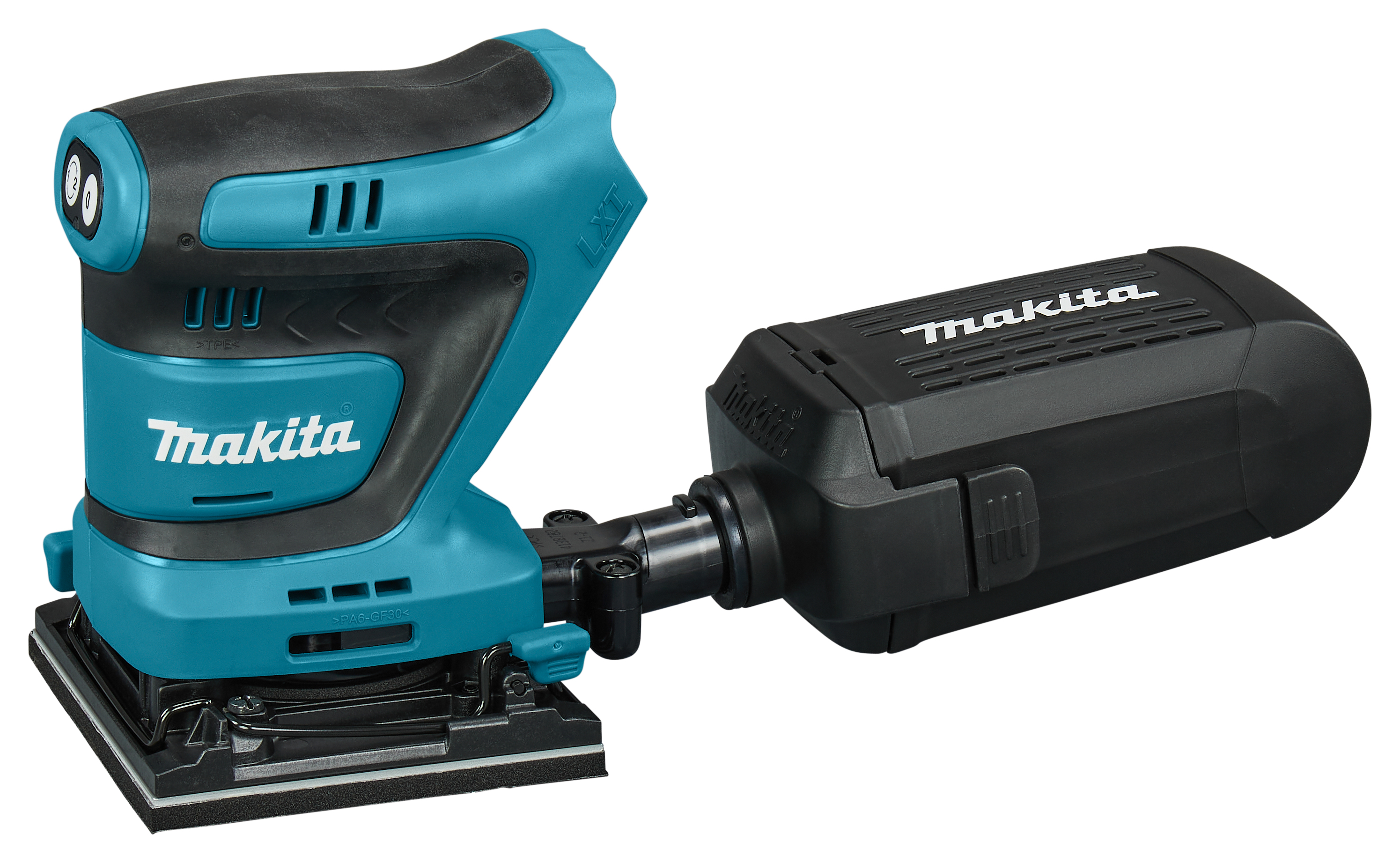 Makita 18V vlakschuurmachine 1/4˝ Velcro DBO480Z