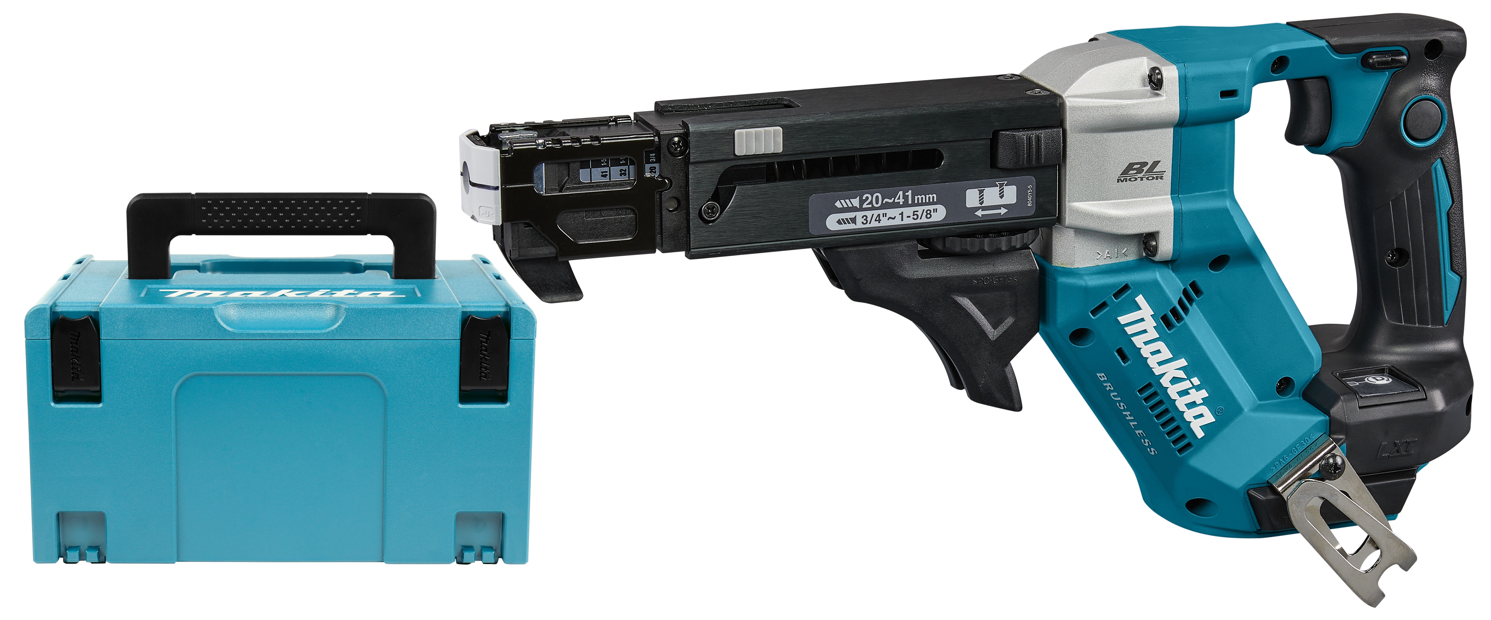 Makita schroefautomaat DFR452ZJ 18V 6000tpm 3/4"-1 5-8" tbv banden G2