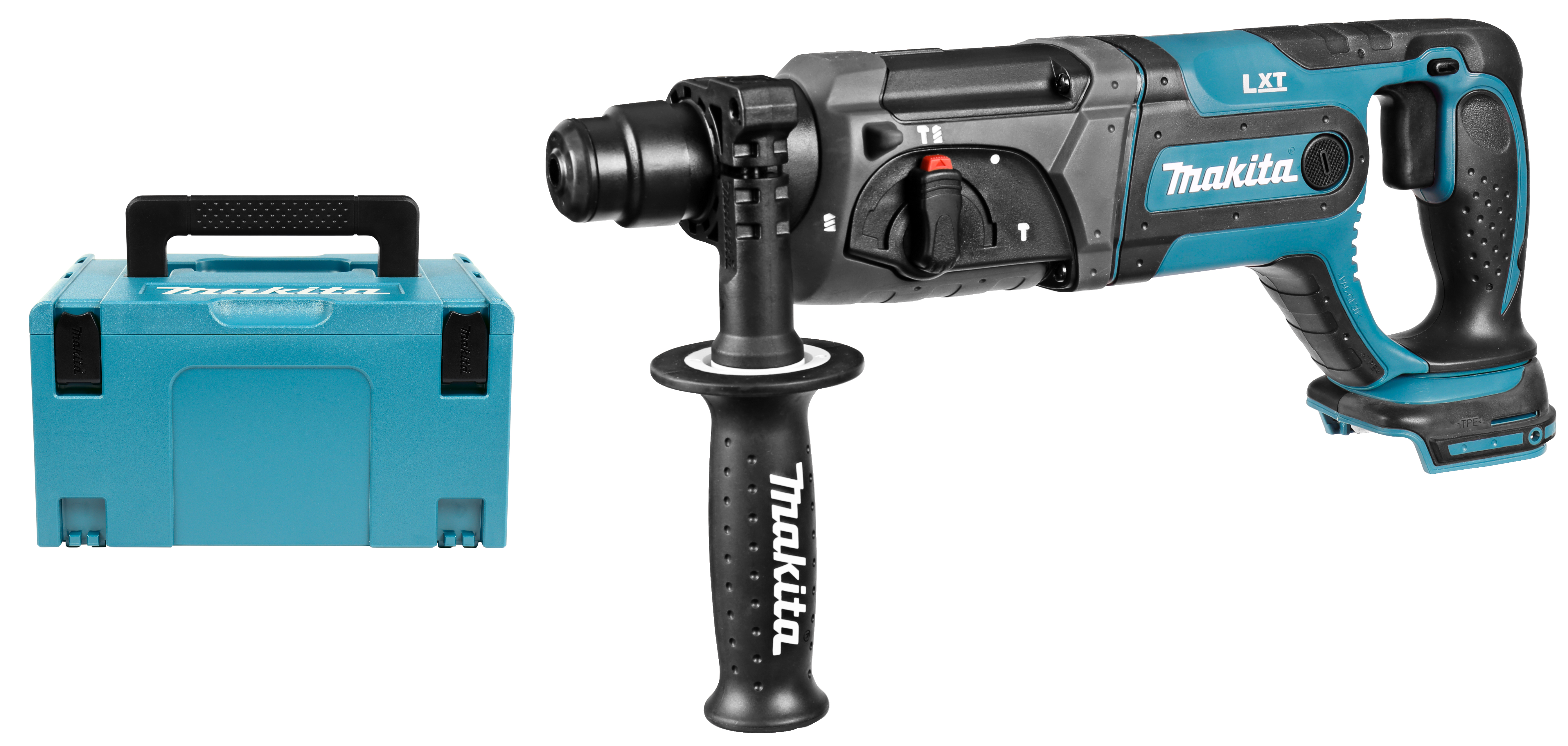 Makita 18V combihamer 24mm SDS-plus 1.9J D-greep DHR241ZJ