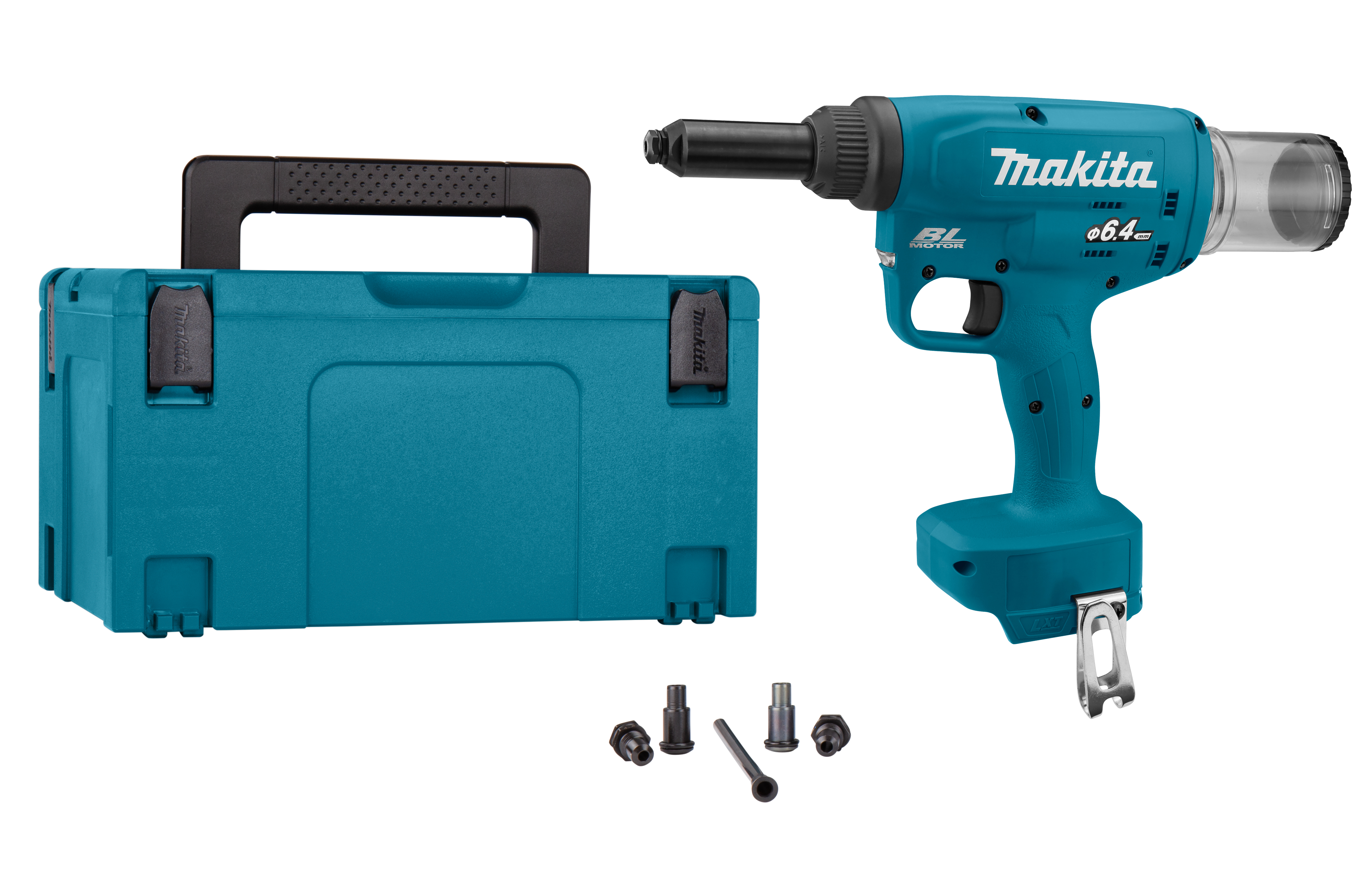 Makita blindklinknageltang DRV250ZJ 18V 4.8 6.4mm