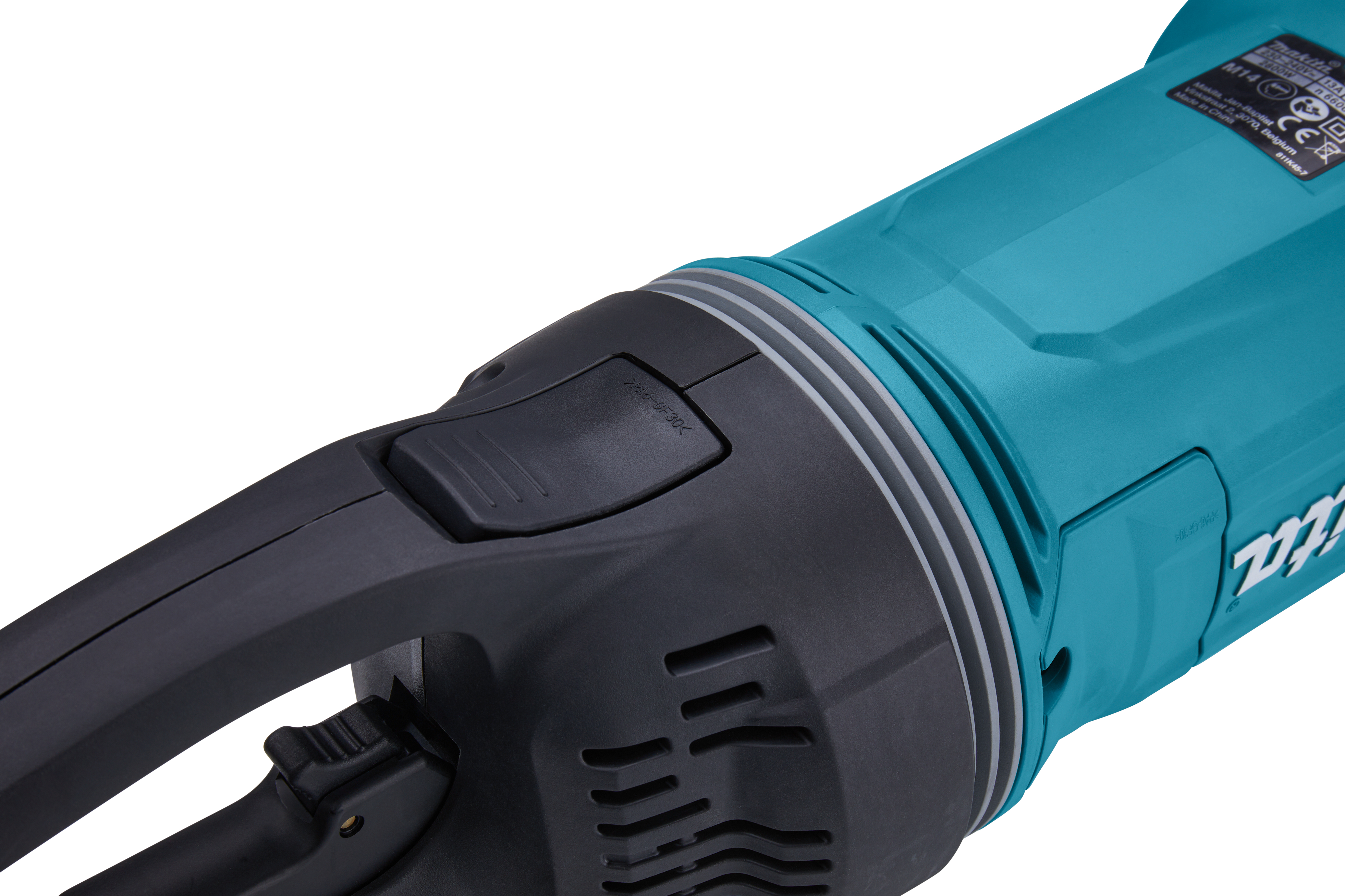 139702_Makita_230V_haakse_slijper_230mm_2800W_rem_AVS_D_greep_GA9071X1_p2