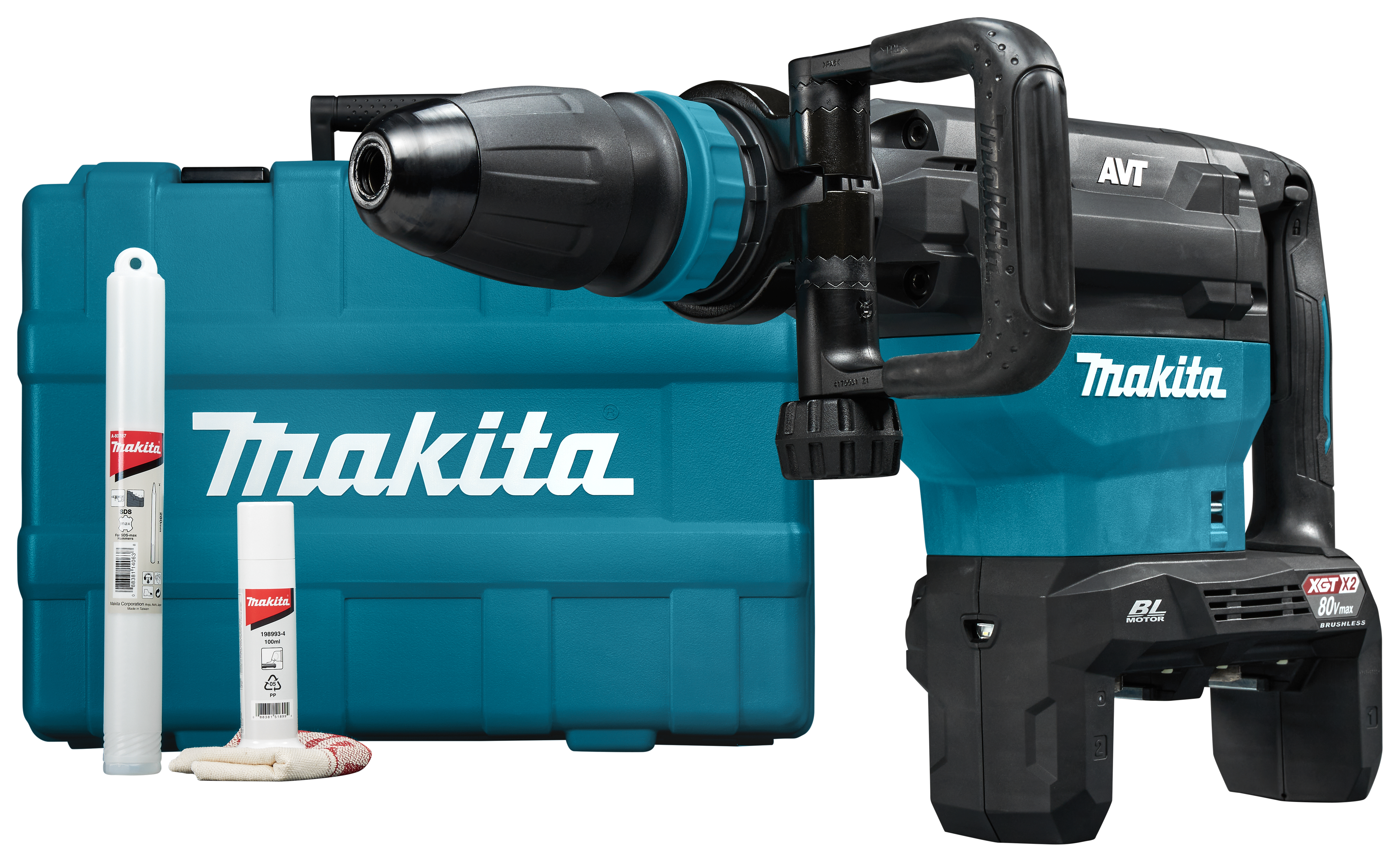 Makita breekhamer SDS-max HM002GZ03 2x40V 20.9J AWS