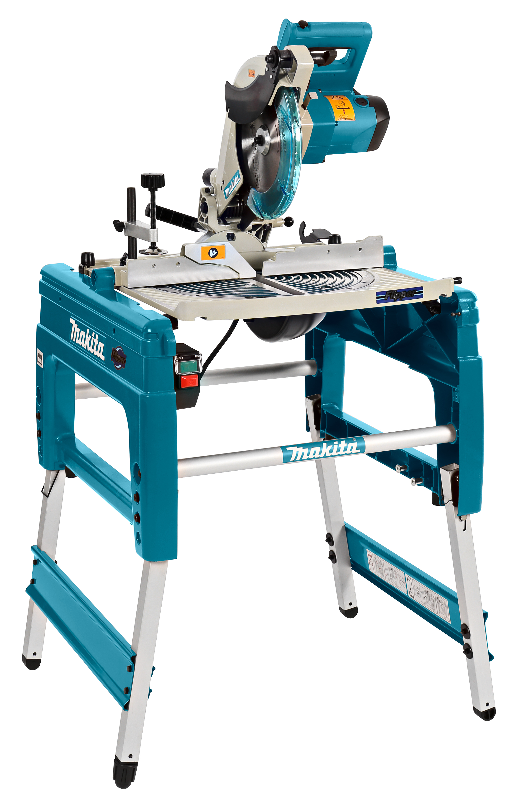 Makita 230V afkort-zaagtafel 260mm 68x155mm 1650W kantelbaar TGS LF1000