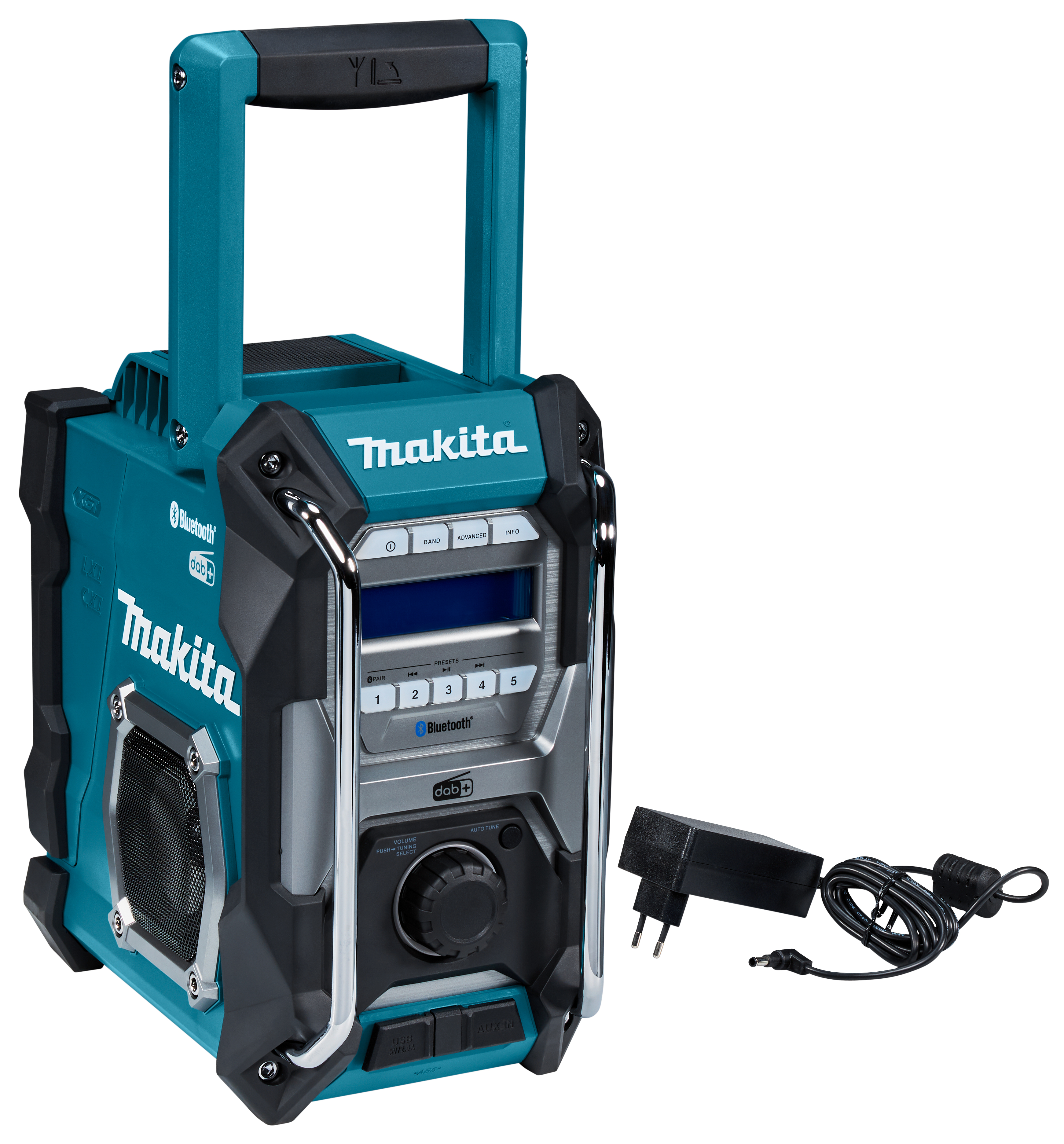 Makita 12-14-18-40V bouwradio FM-DAB+ Bluetooth MR004GZ