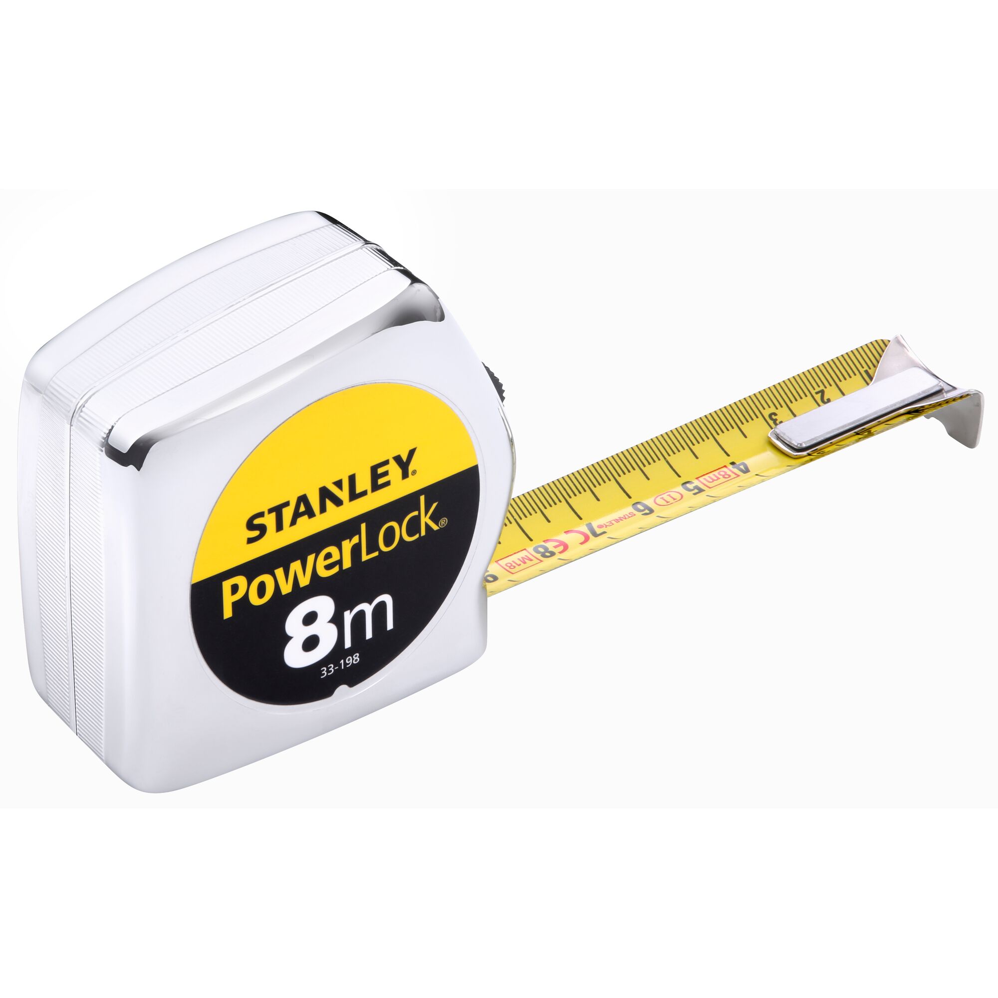 Stanley Rolmaat Powerlock 8m x 25mm 0-33-198