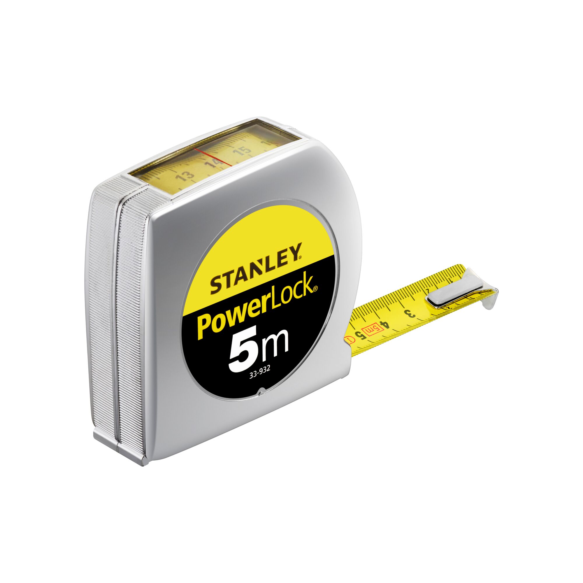 Stanley Rolmaat Powerlock 5m x 19mm kijkvenster 0-33-932