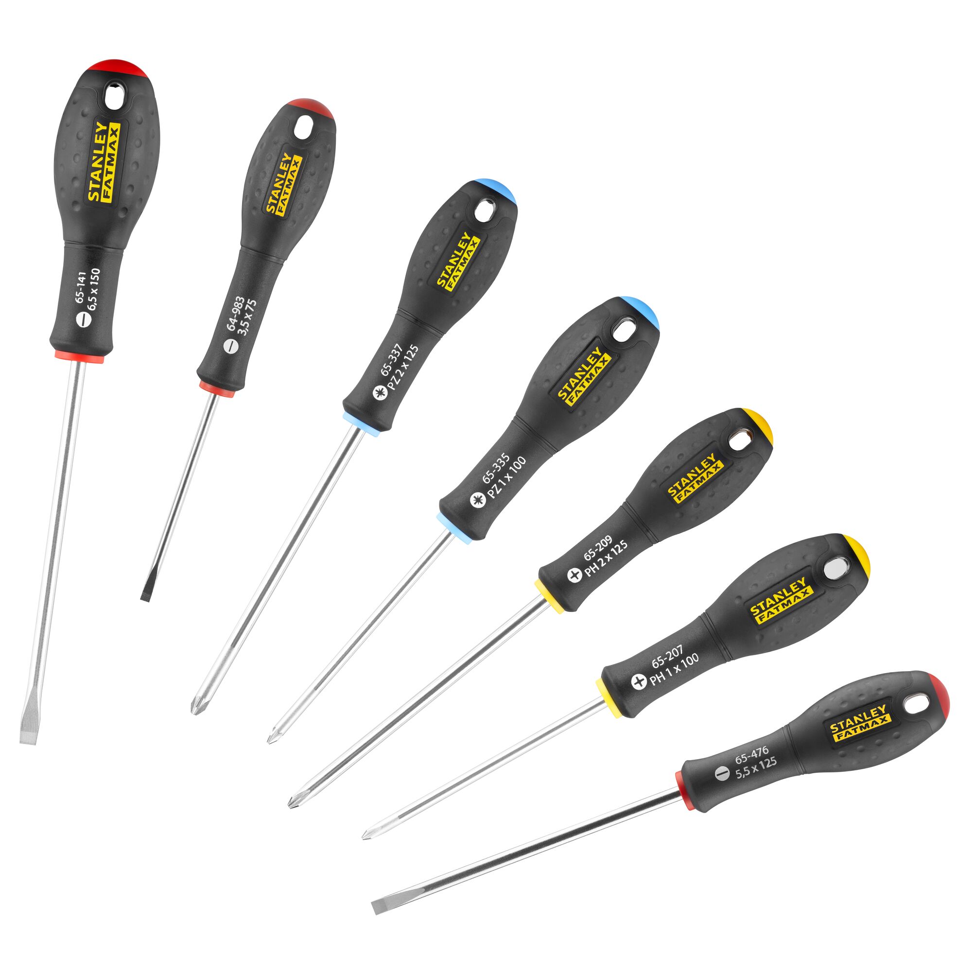 Stanley FATMAX Schroevendraaierset 7-delig STD/SL/PH/PZ 0-65-438