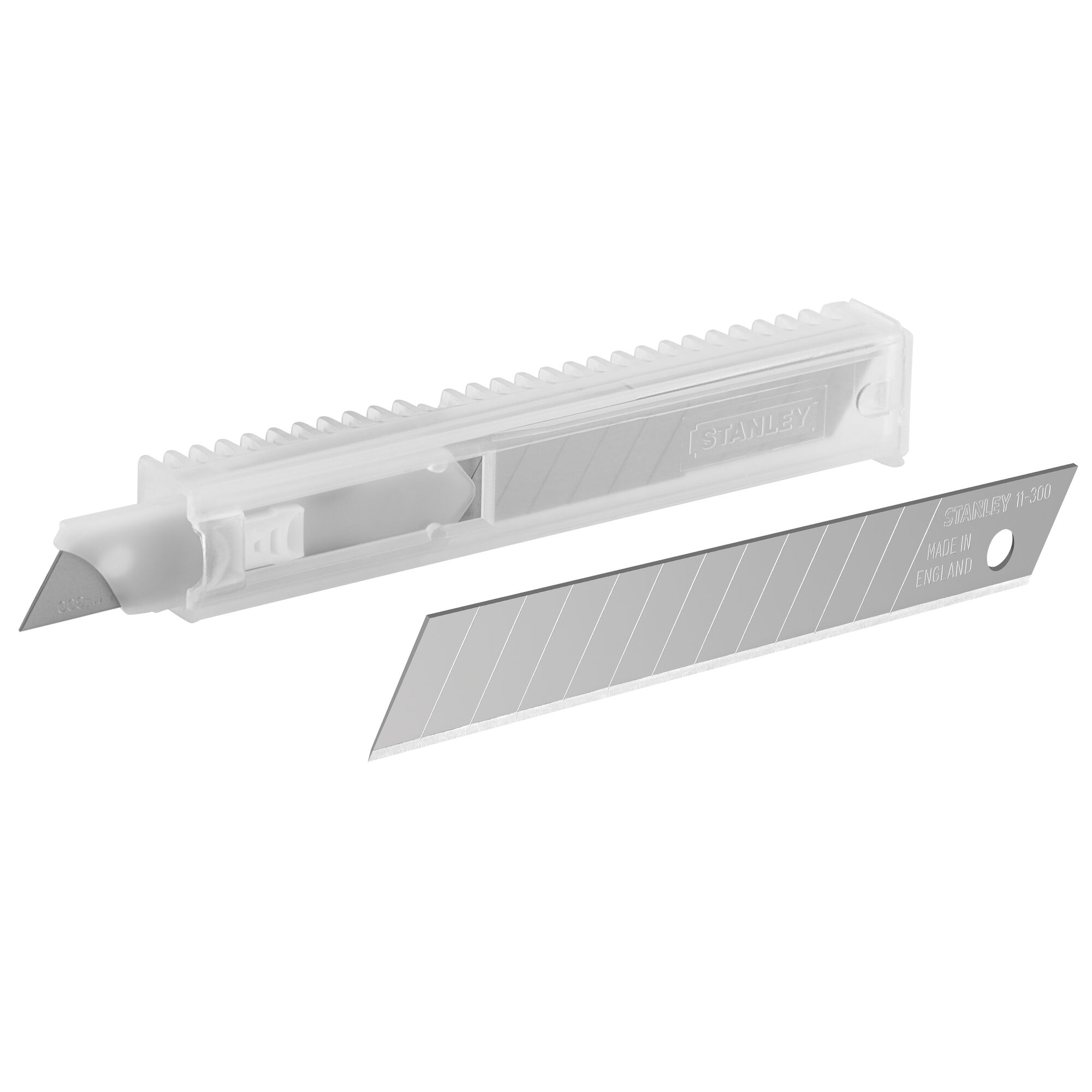 Stanley Reserve afbreekmes 9mm 10 stuks dispenser x 10 1-11-300