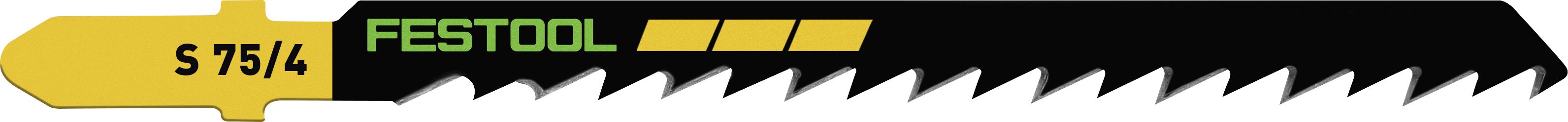 Festool decoupeerzaagblad WOOD BASIC S 75/4/5