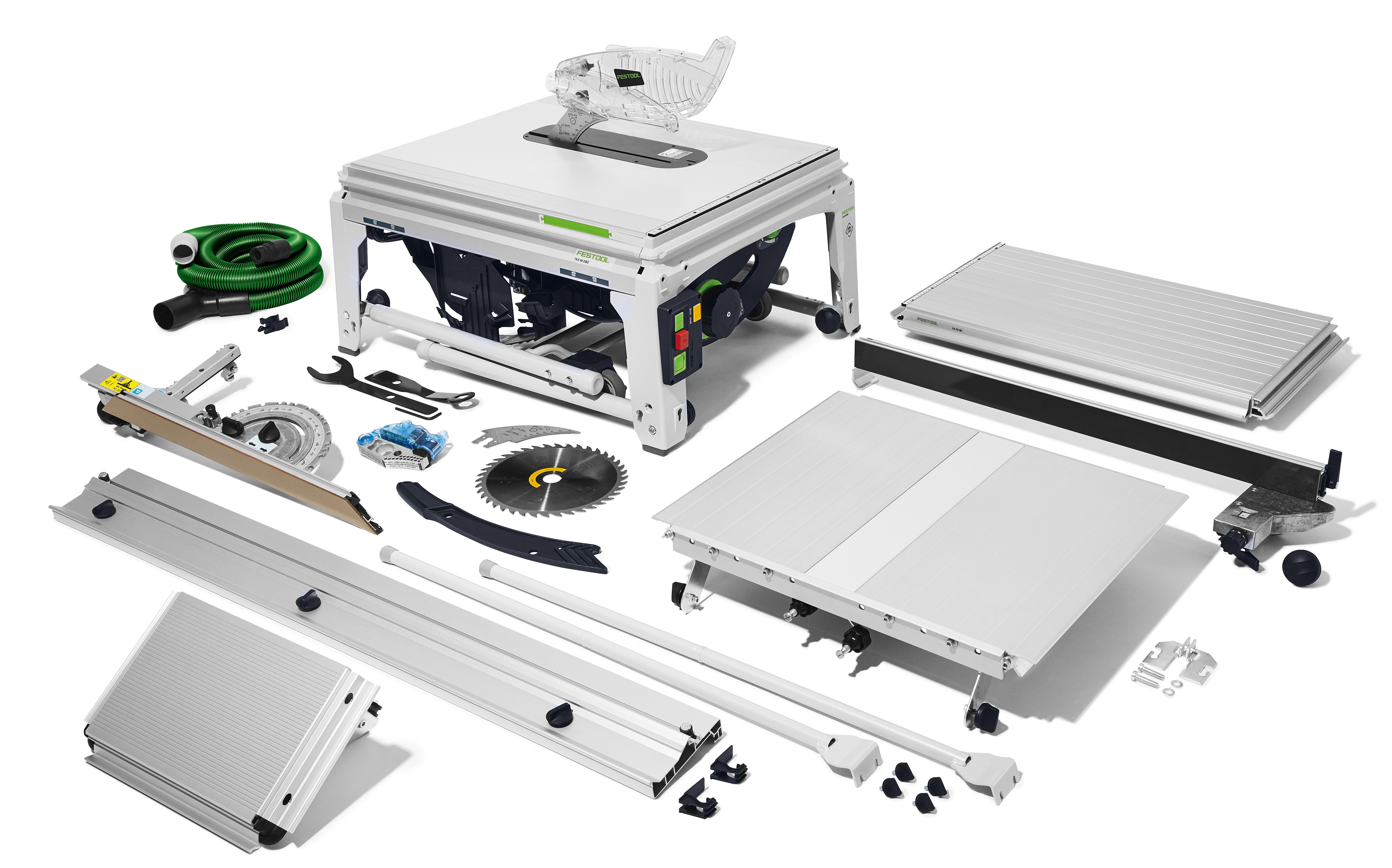Festool zaagtafel 254mm 2200W TKS 80 EBS-Set