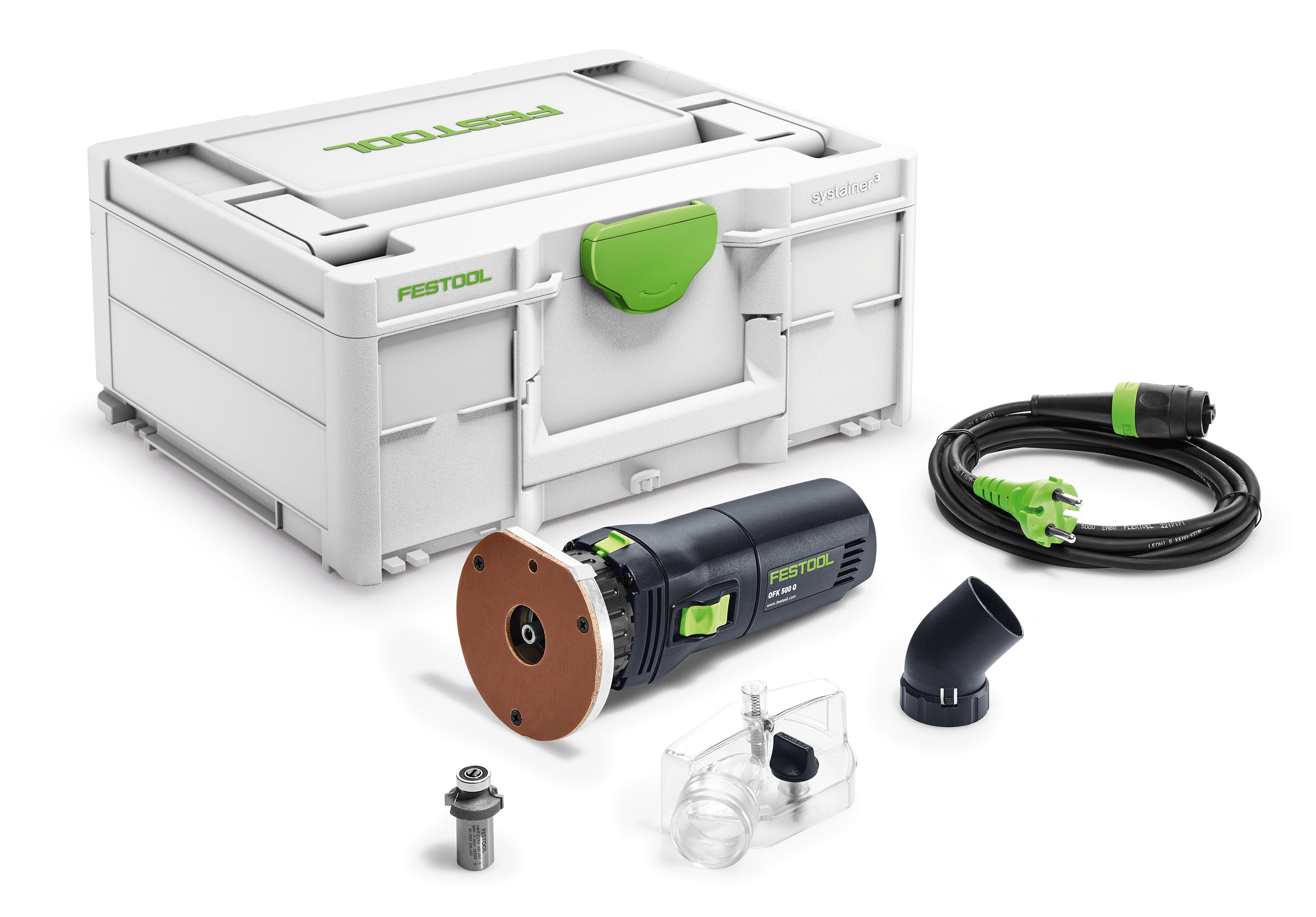 Festool kantenfrees 6-8mm 450W OFK 500 Q-Plus R3