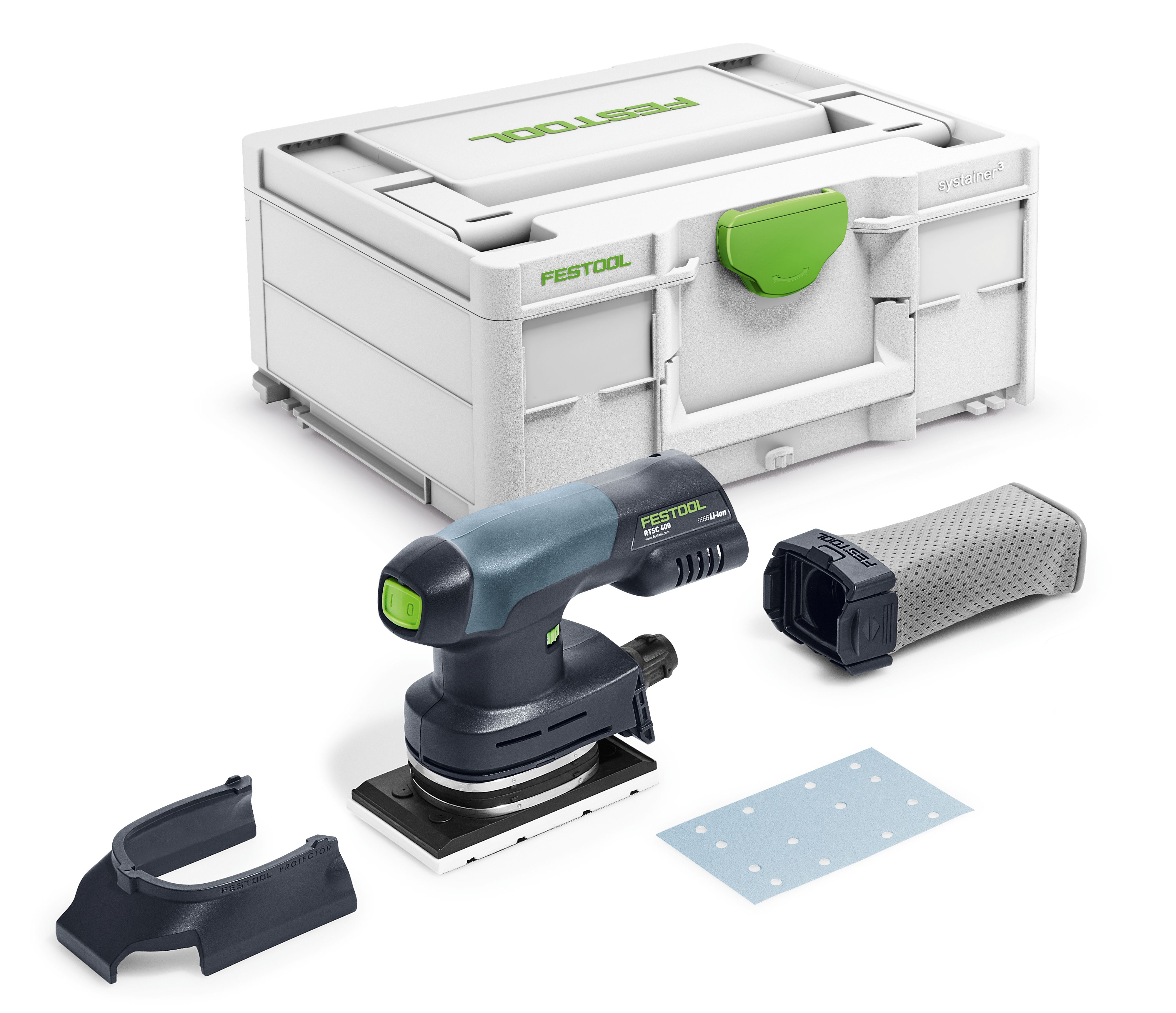 Festool 18V vlakschuurmachine 80x130 ERGO RTSC 400-Basic