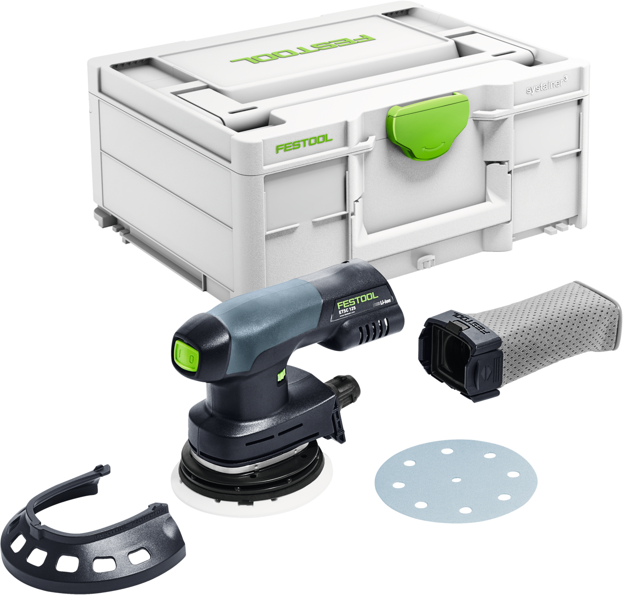 Festool excentrische schuurmachine ETSC 125-Basic 125mm Ergo 18V