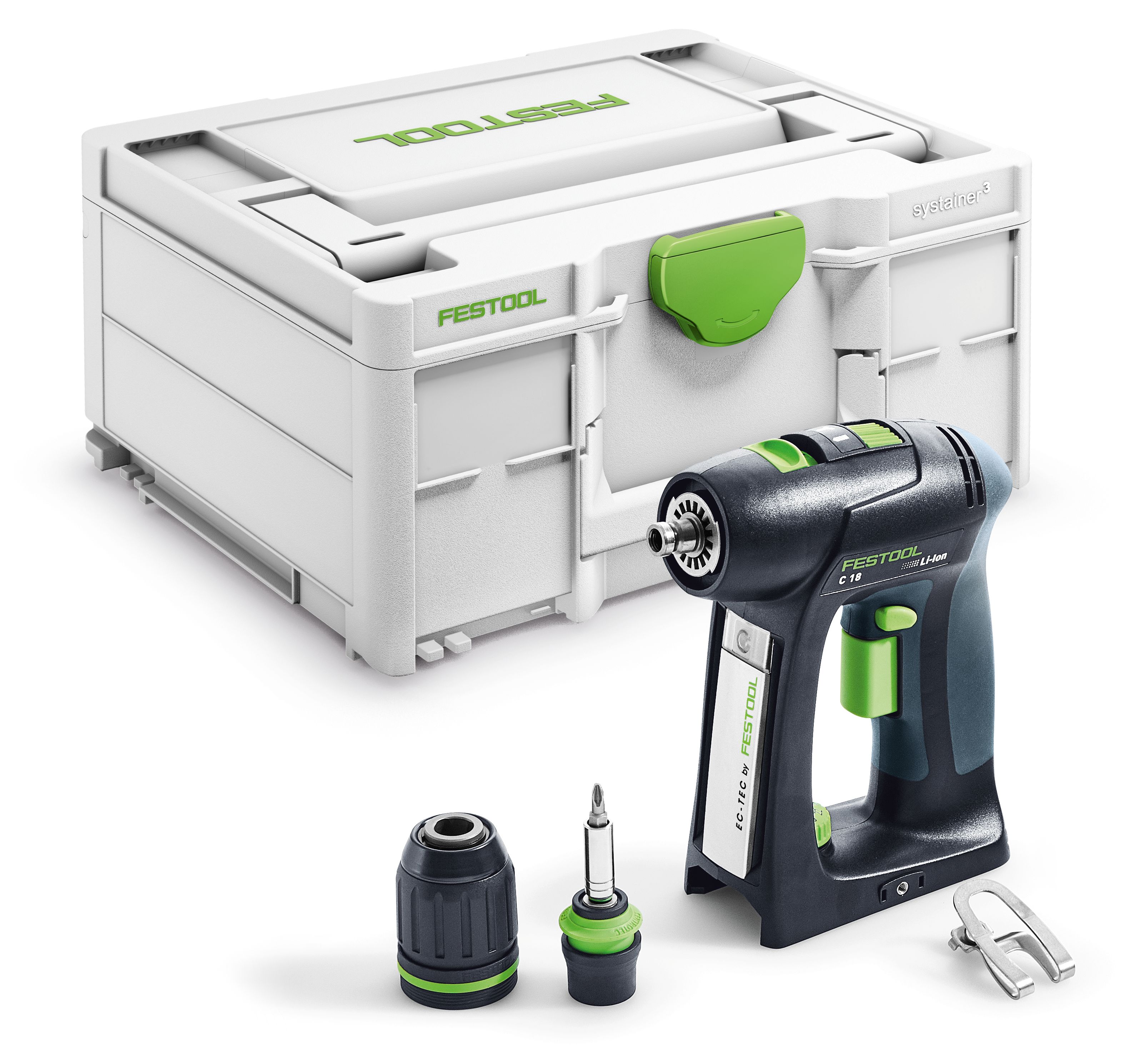Festool 18V boor-schroefmachine 45Nm C 18 Basic