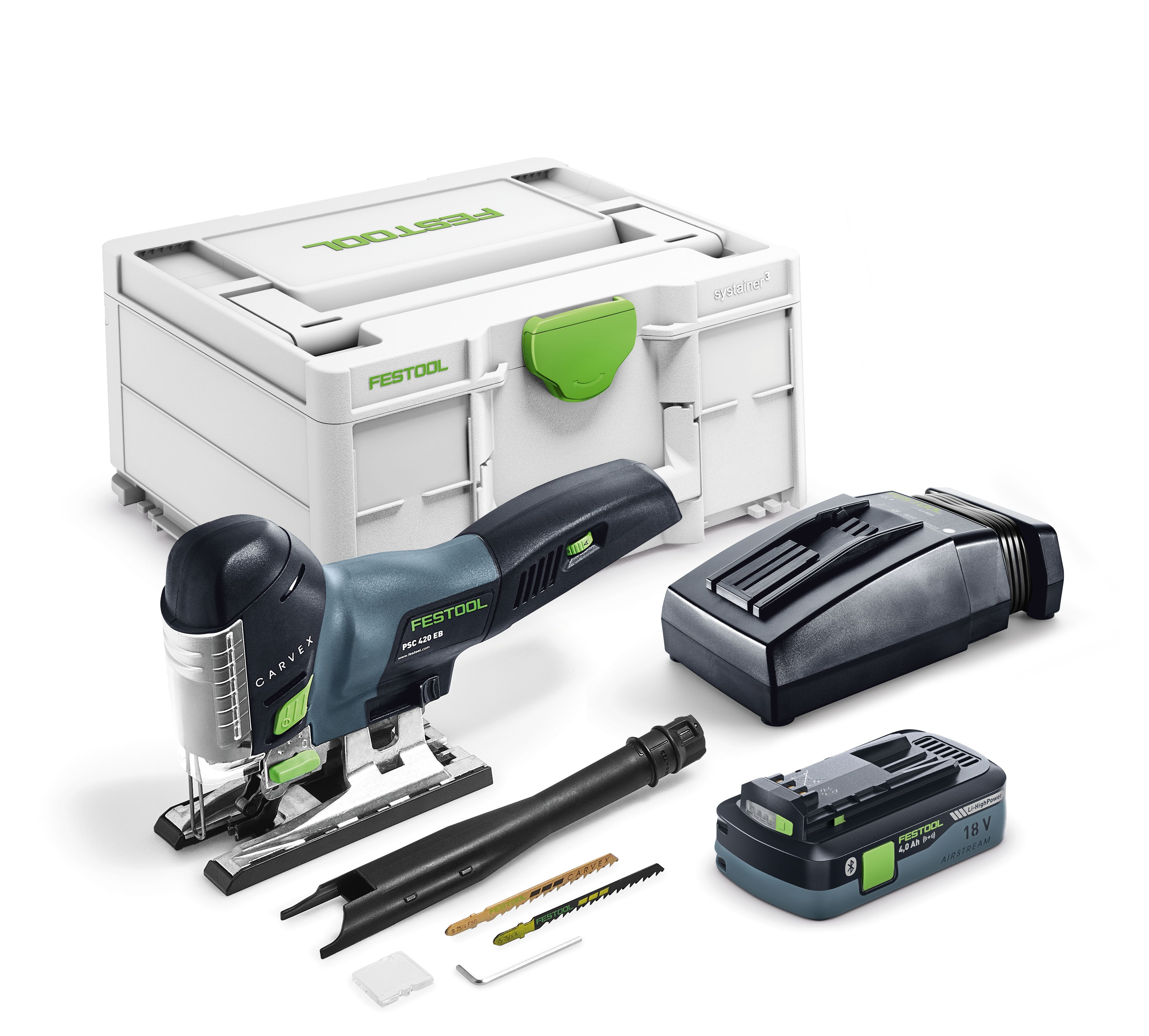 [OP=OP] Festool decoupeerzaag PSC 420 HPC4,0 EBI-Plus bodygrip CARVEX 18V