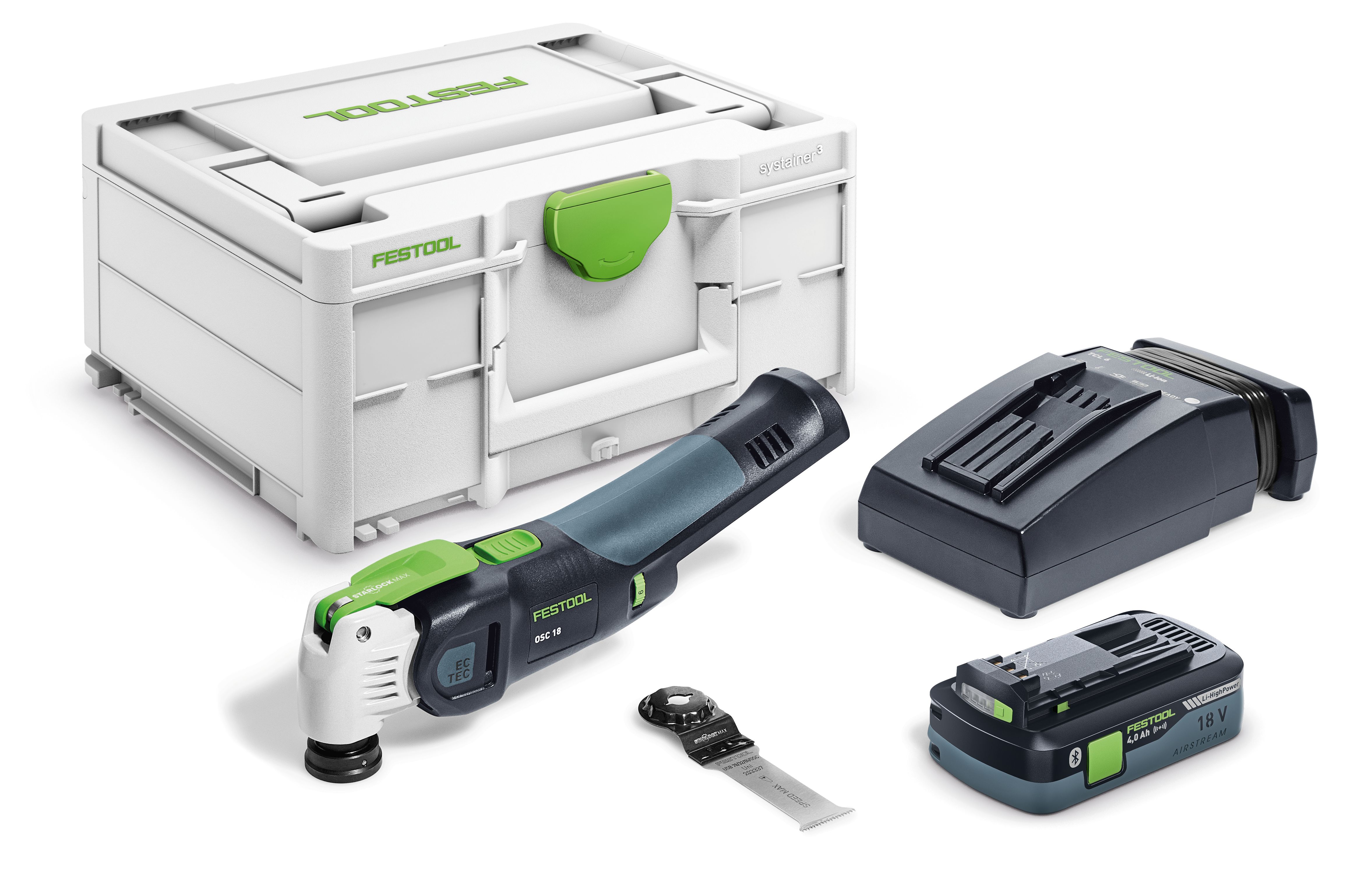 Festool 18V multitool VECTURO OSC 18 HPC4,0 EI-Plus