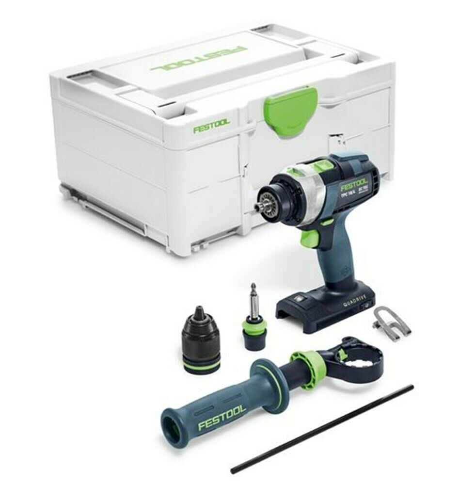 [OP=OP] Festool klopboormachine TPC 18/4 I-Basic-5,0 75Nm QUADRIVE 18V gratis 5Ah accu