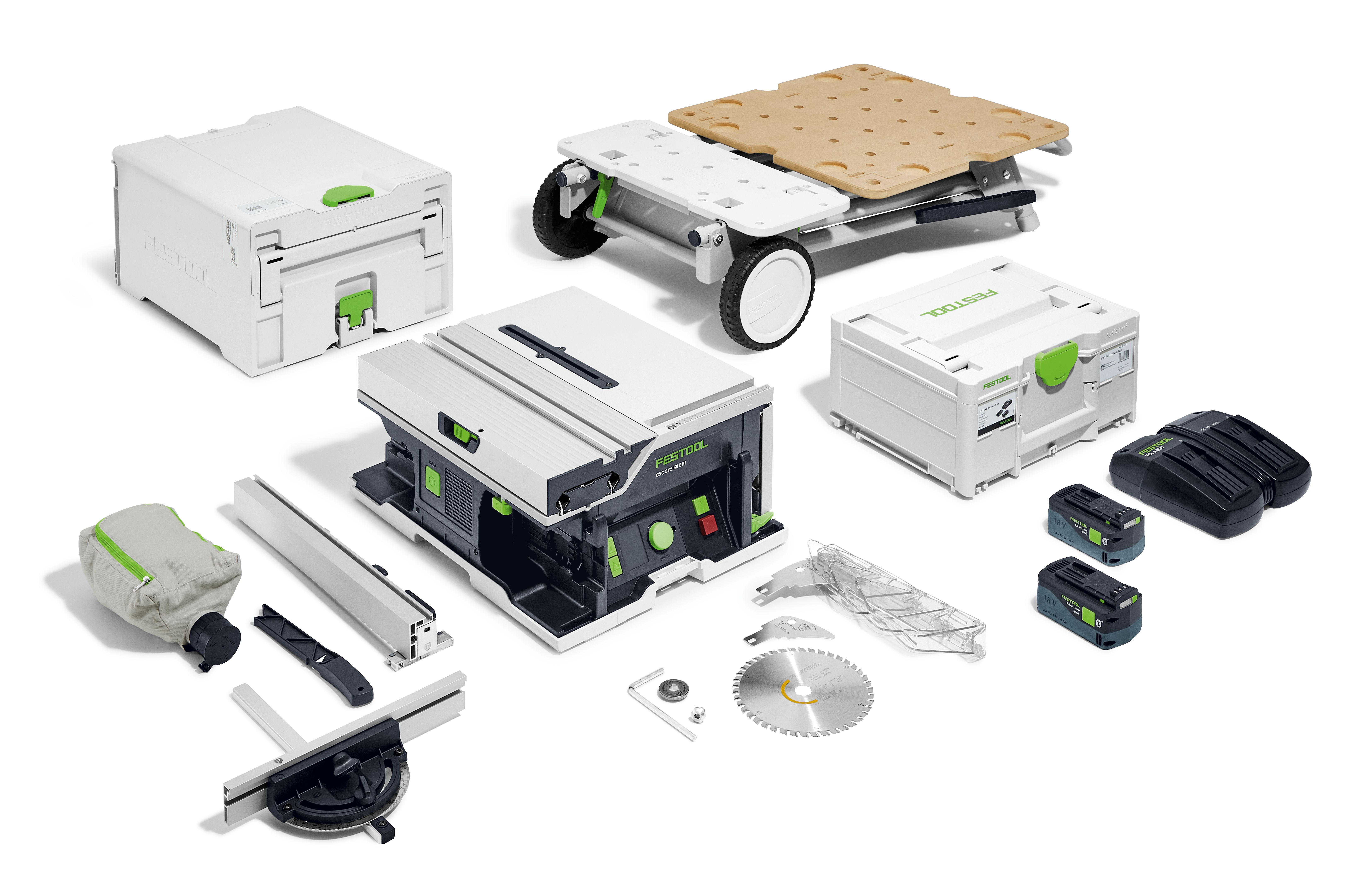 [OP=OP] Festool zaagtafel CSC SYS 50 EBI-Set 168mm 2x18V