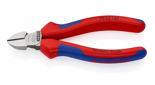 Knipex Zijsnijtang gepolijst/comfort 140 mm