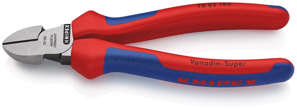 Knipex Zijsnijtang gepolijst/comfort 160 mm