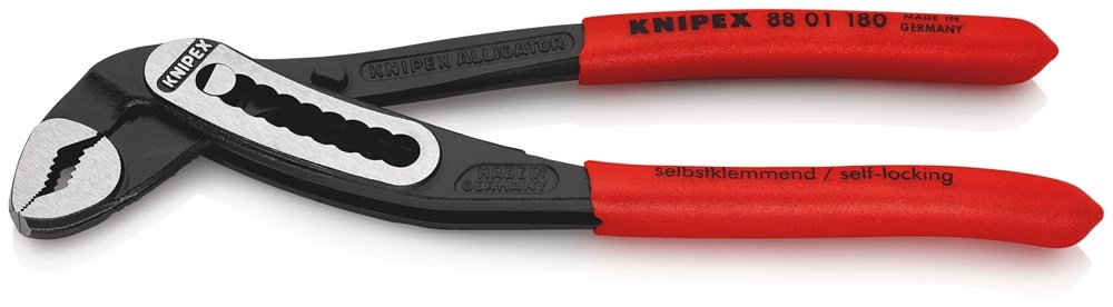 Knipex Waterpomptang Alligator gepol. 180 mm
