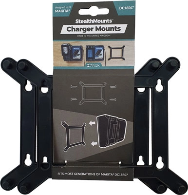 Stealthmounts Makita acculader houder DC18RC 18V 2st zwart