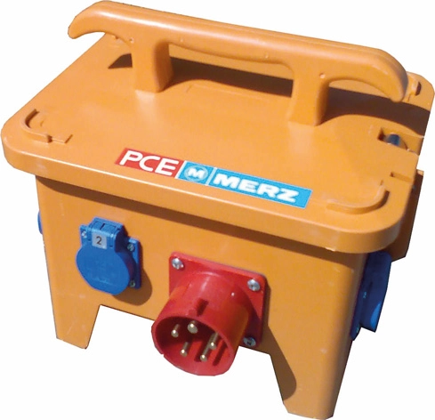 Verdeelkast mini 32A doorlus | PCE Merz