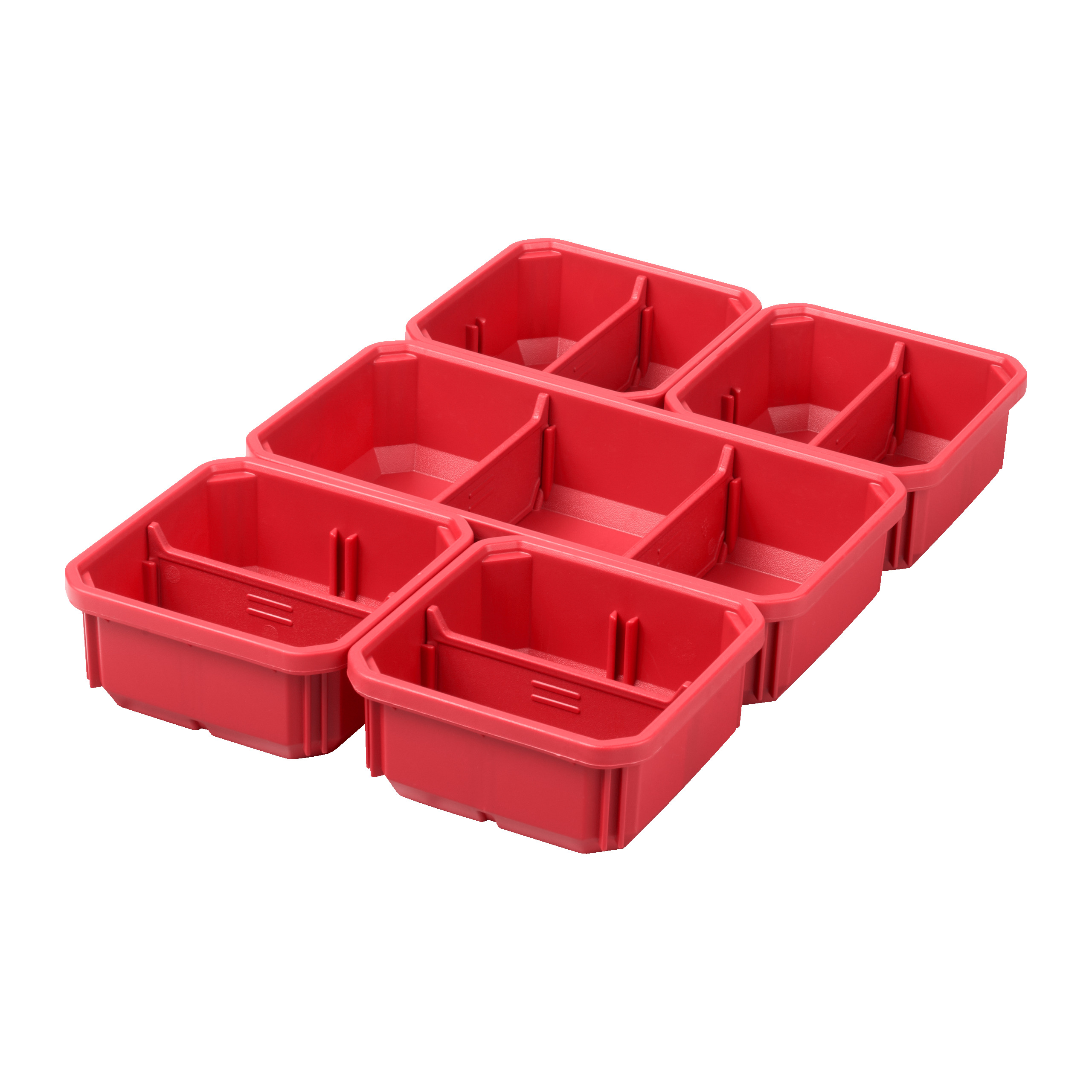 Milwaukee PACKOUT bakjes tbv Organiser Slim en Organiser Compact Slim (5 stuks)