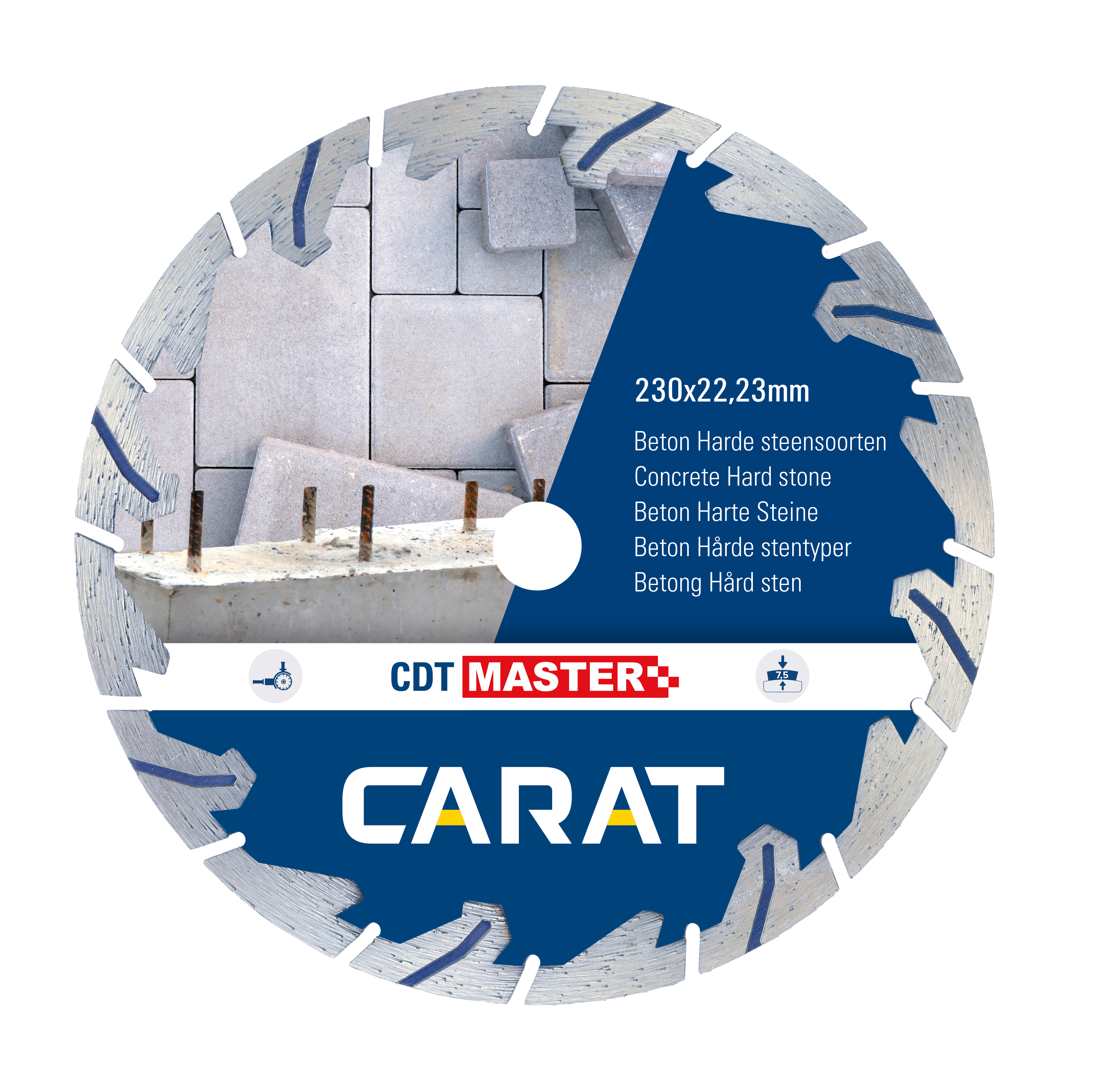 Carat Diamantzaagblad Beton CDT Master