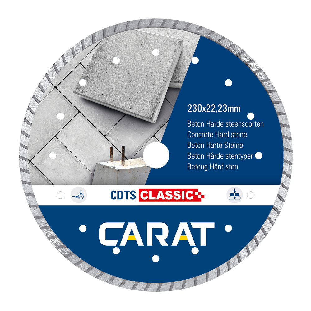 Carat Diamantzaagblad Beton CDTS Classic