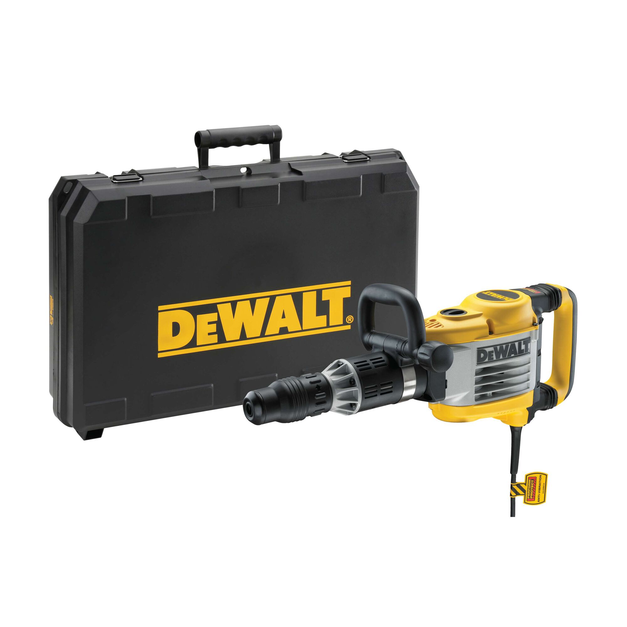 DeWalt breekhamer 10kg SDS-max 19J 1550W met AVC D25902K-QS