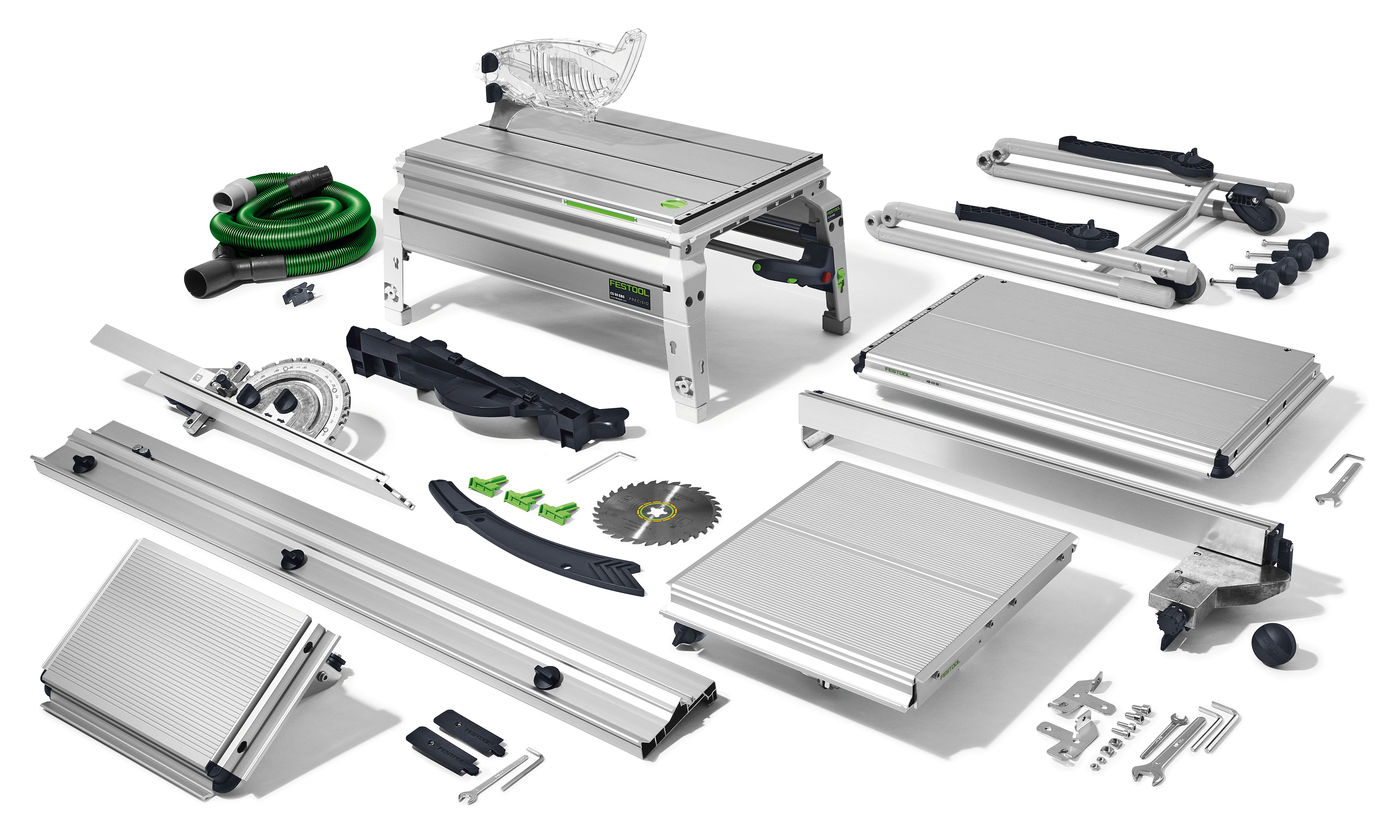 Festool zaagtafel 190mm 1200W PRECISIO CS 50 EBG-set