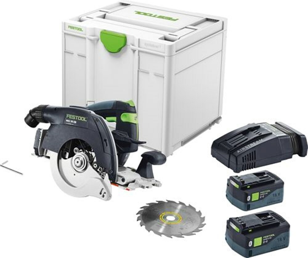 Festool 18V cirkelzaag 160/55mm HKC 55 5,0 EBI-Plus-SCA