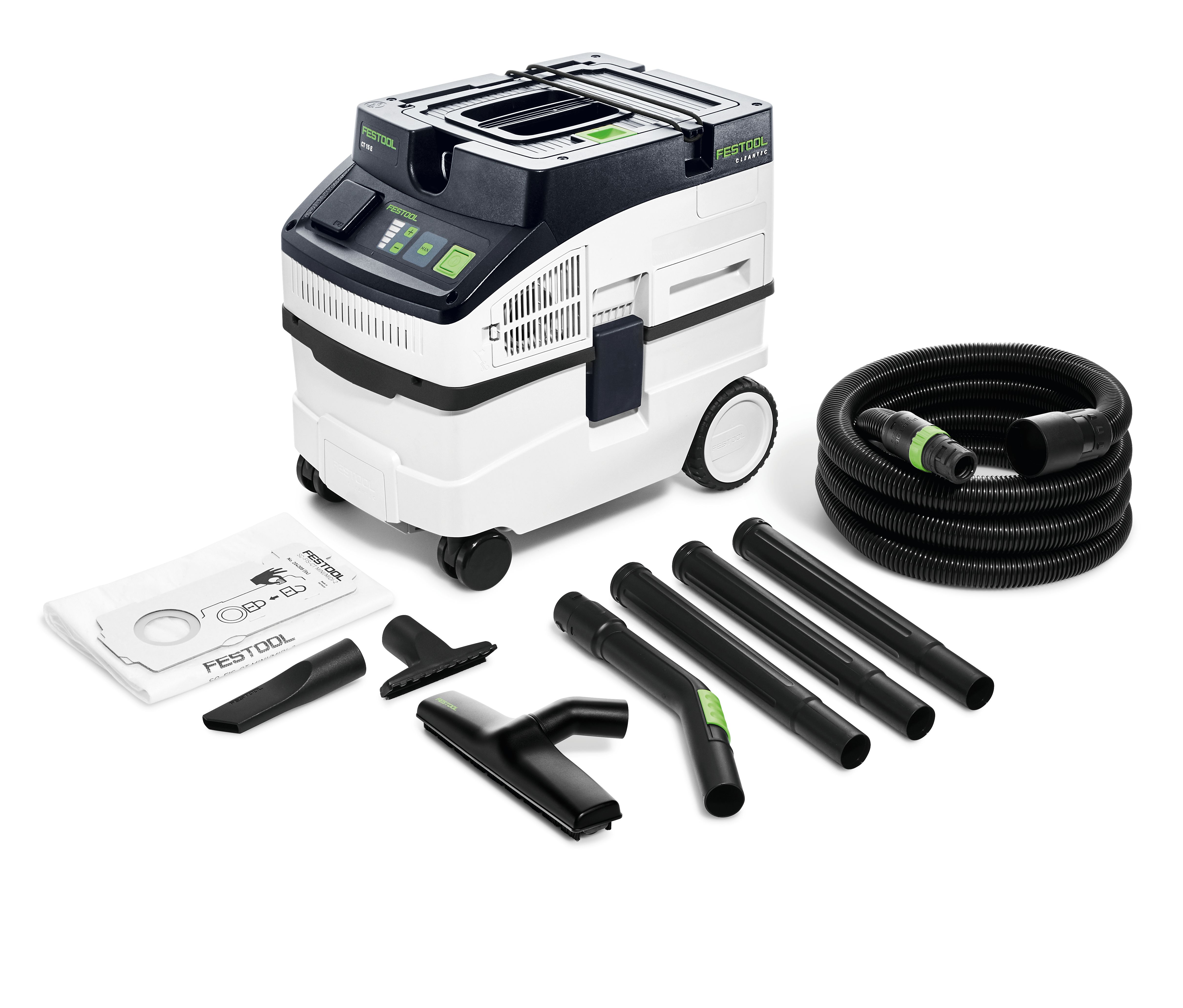 Festool stofzuiger 15L 1200W CT 15 E-Set