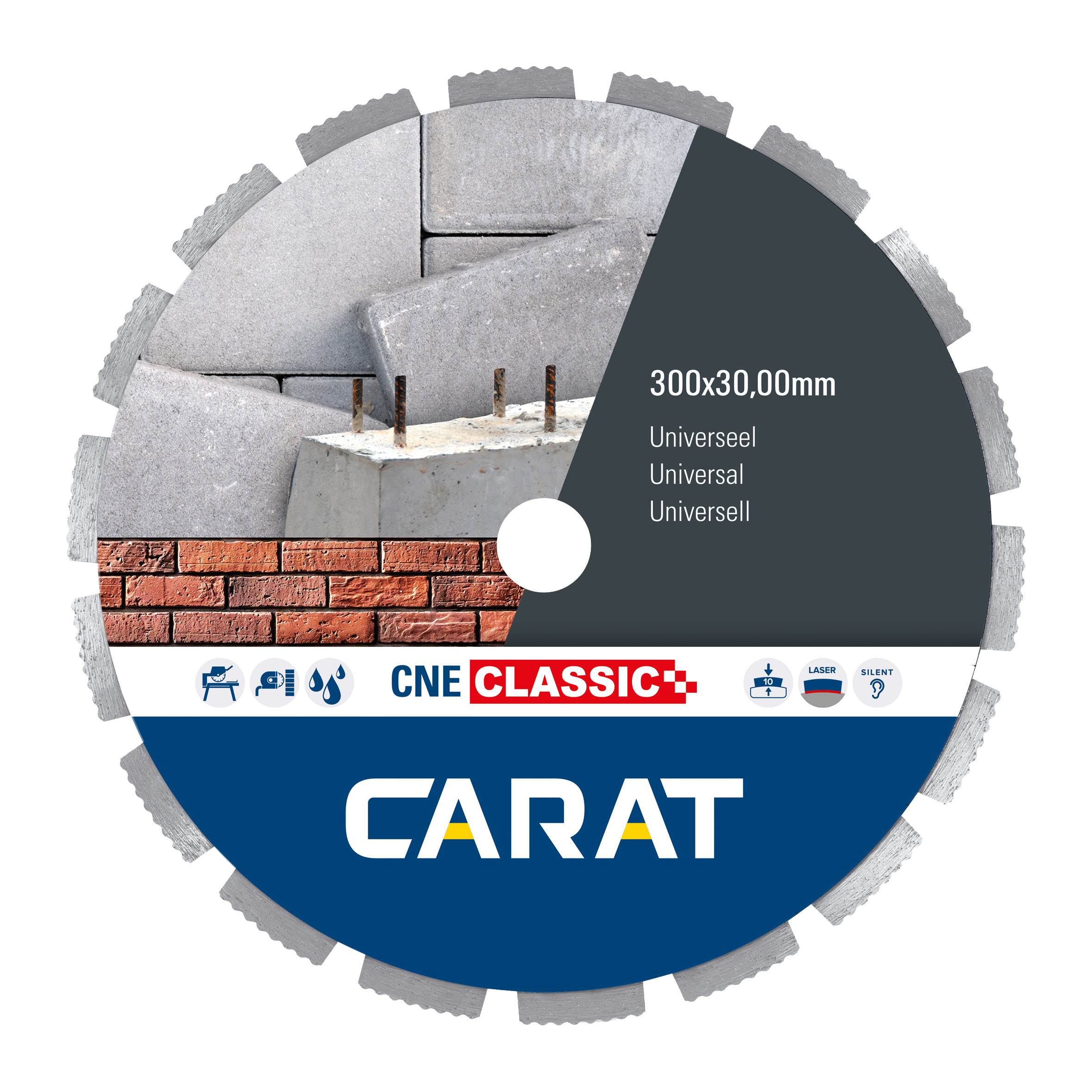 Carat Diamantzaagblad Universeel CNE Classic