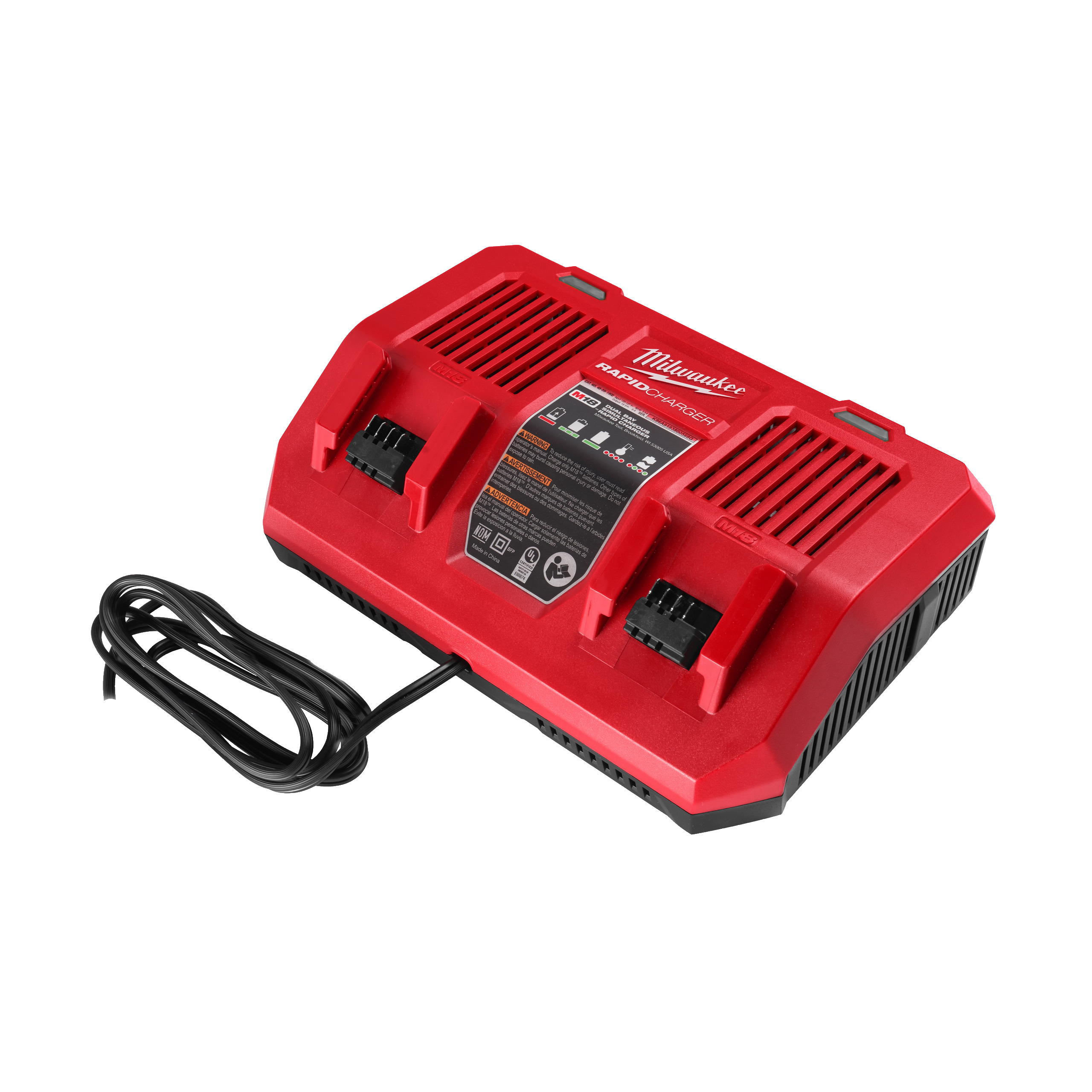 Milwaukee 18V acculader 6A 2-voudig M18 DFC