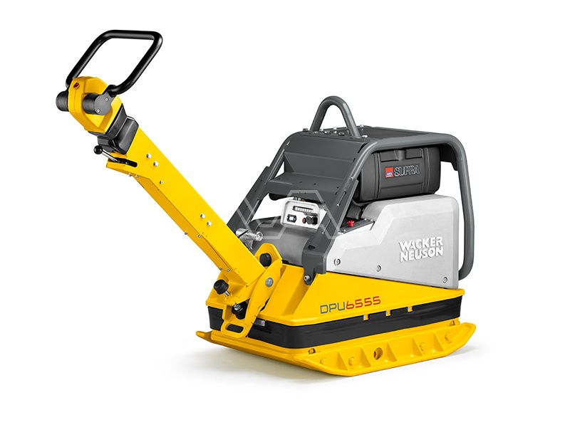 Trilplaat Wacker DPU 6555 HeHap met roetfilter