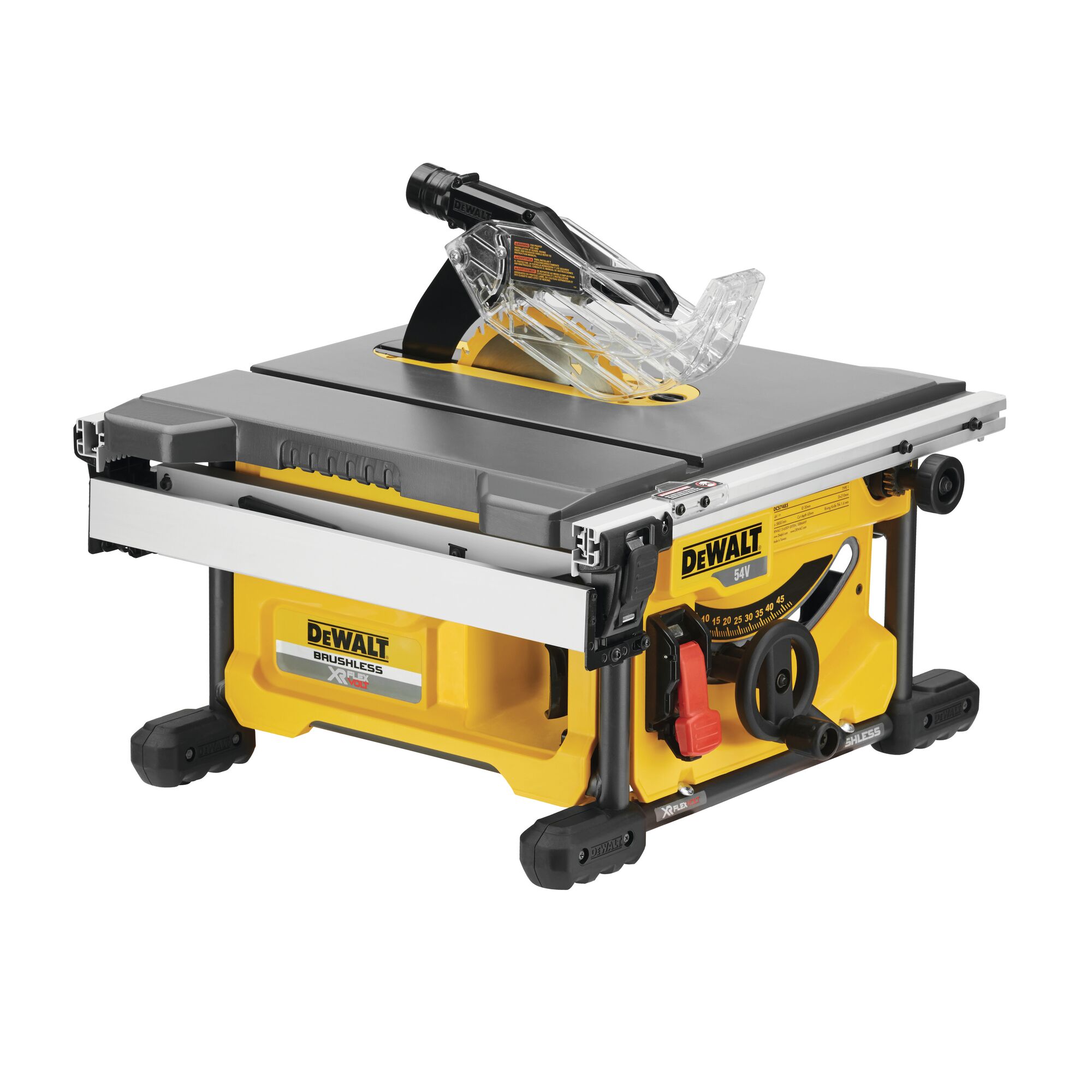 DeWalt 54V zaagtafel 210mm Flexvolt DCS7485N-XJ
