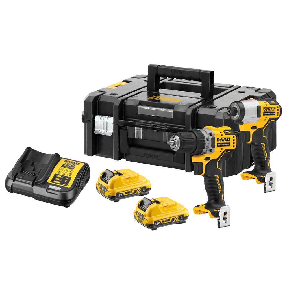 DeWalt 12V combiset 2-kit DCK2110L2T-QW